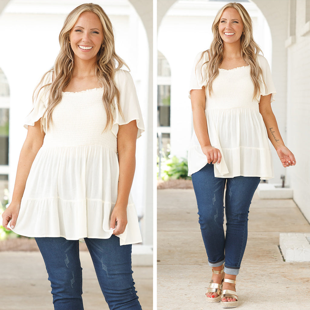 You And I Top, Ivory
