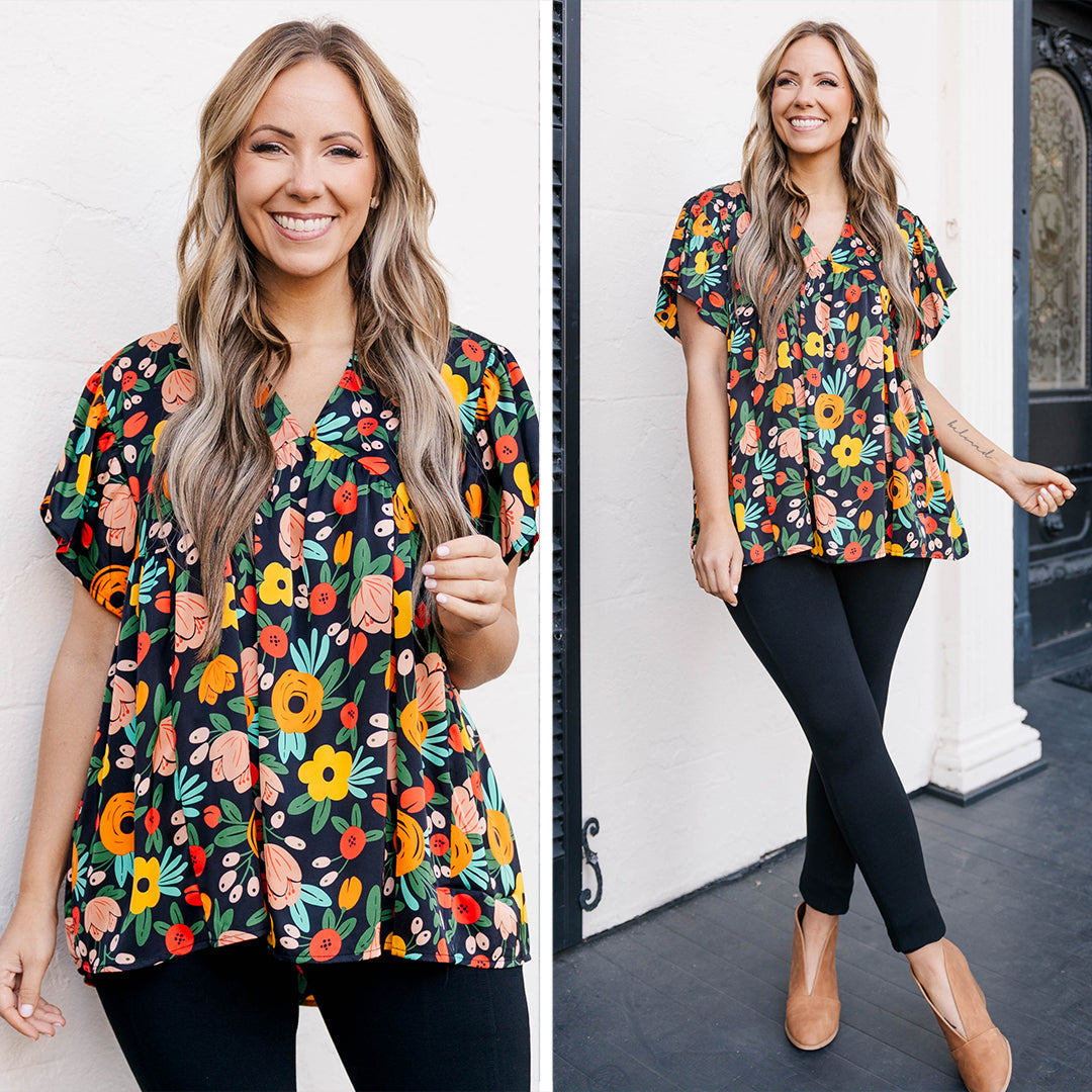Rosie Top, Black