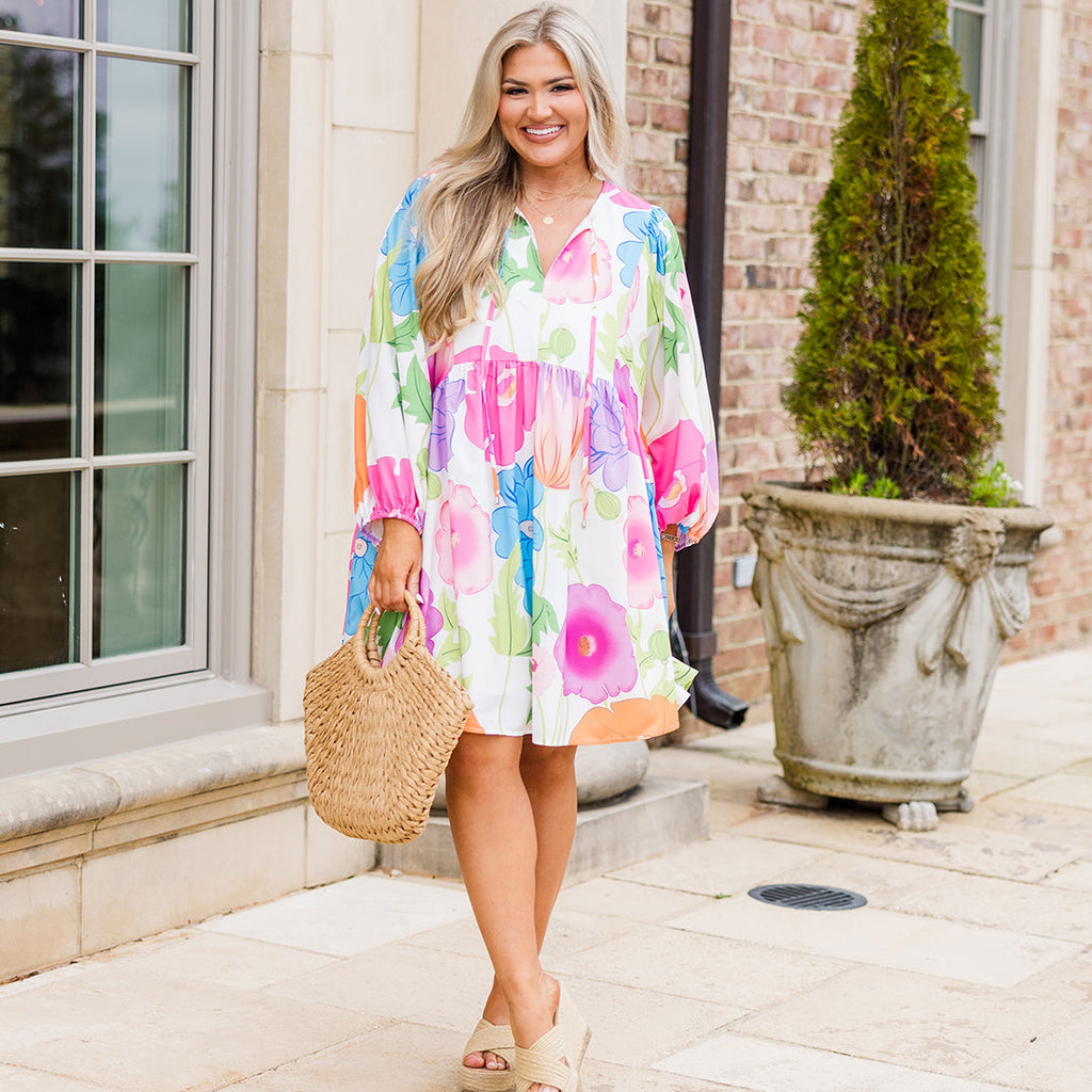 Summertimes Close Dress, Off White