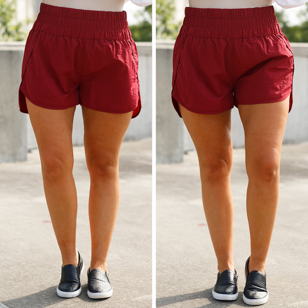 Feeling Motivated Shorts, Cabernet