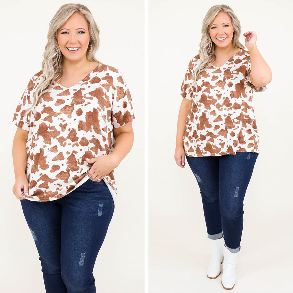 South Of The Border Top, Mocha