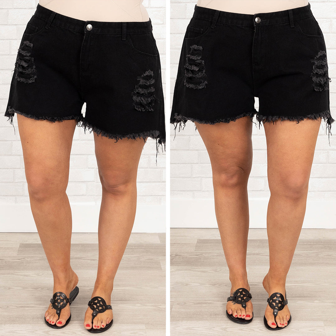 Tangible Love Shorts, Black