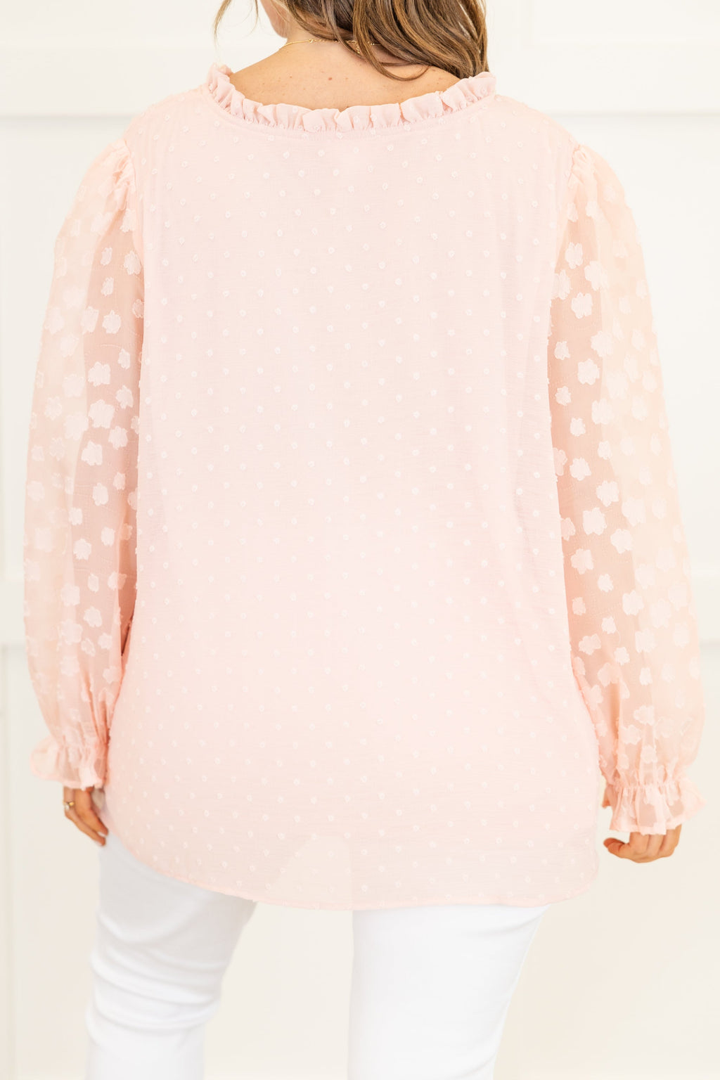 Bluebirds Fly Top, Baby Pink