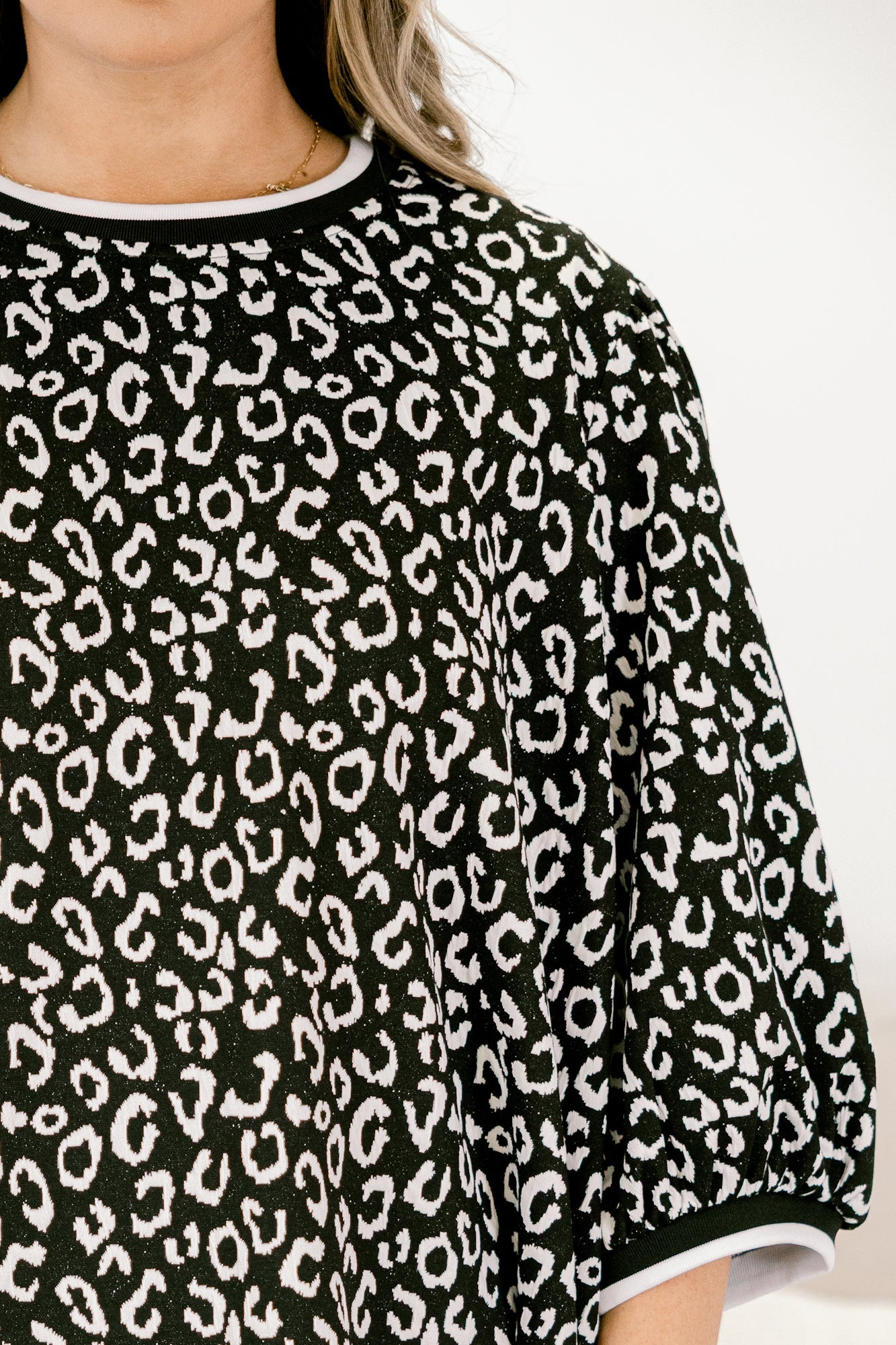 Path To Greatness Dress, Black Leopard