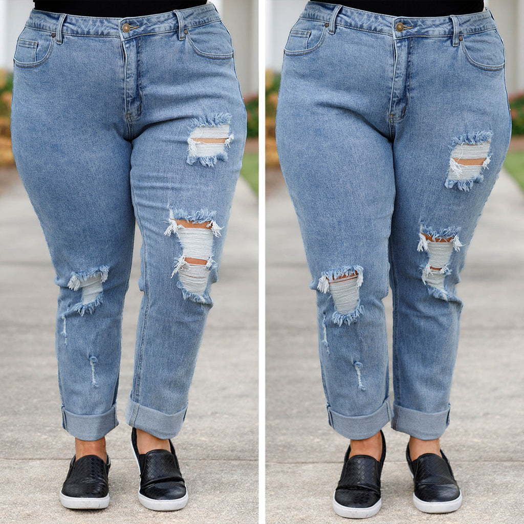 Have It My Way Jeans, Light Wash