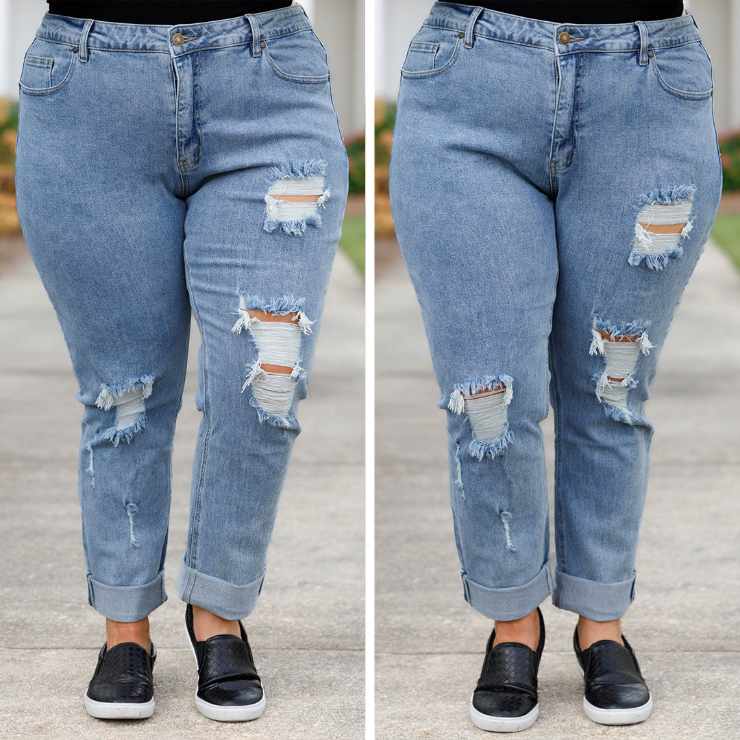 Have It My Way Jeans, Light Wash