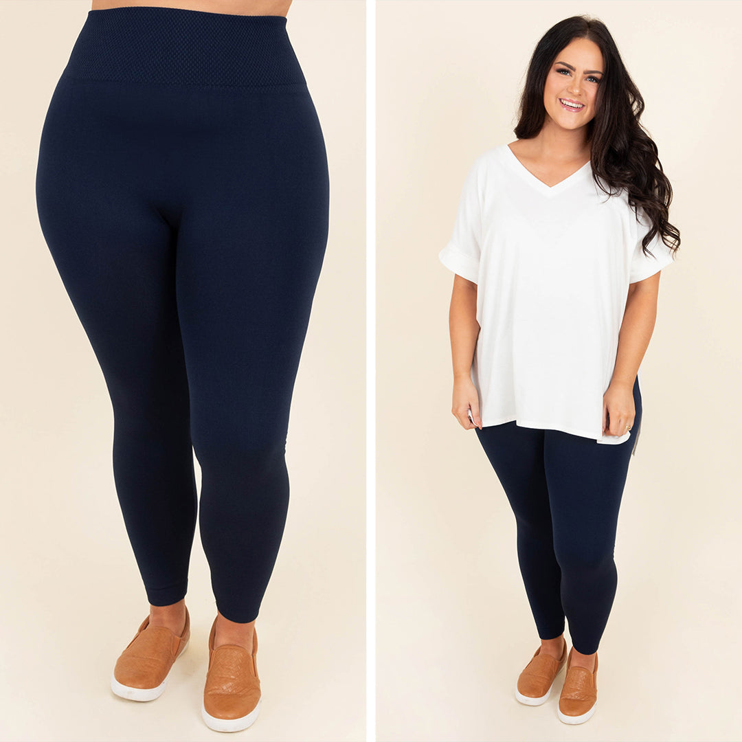 Feeling Active Leggings, Navy