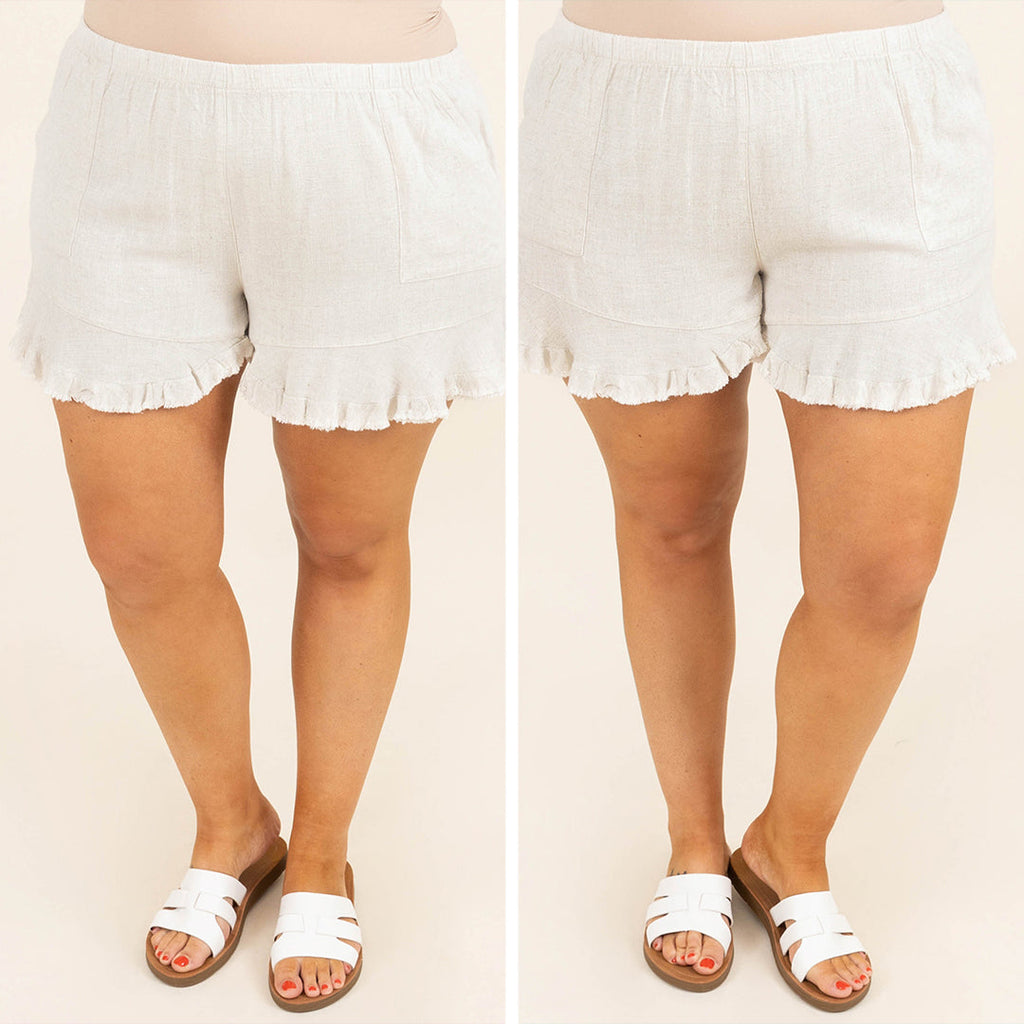 Making Harmony Shorts, Oatmeal
