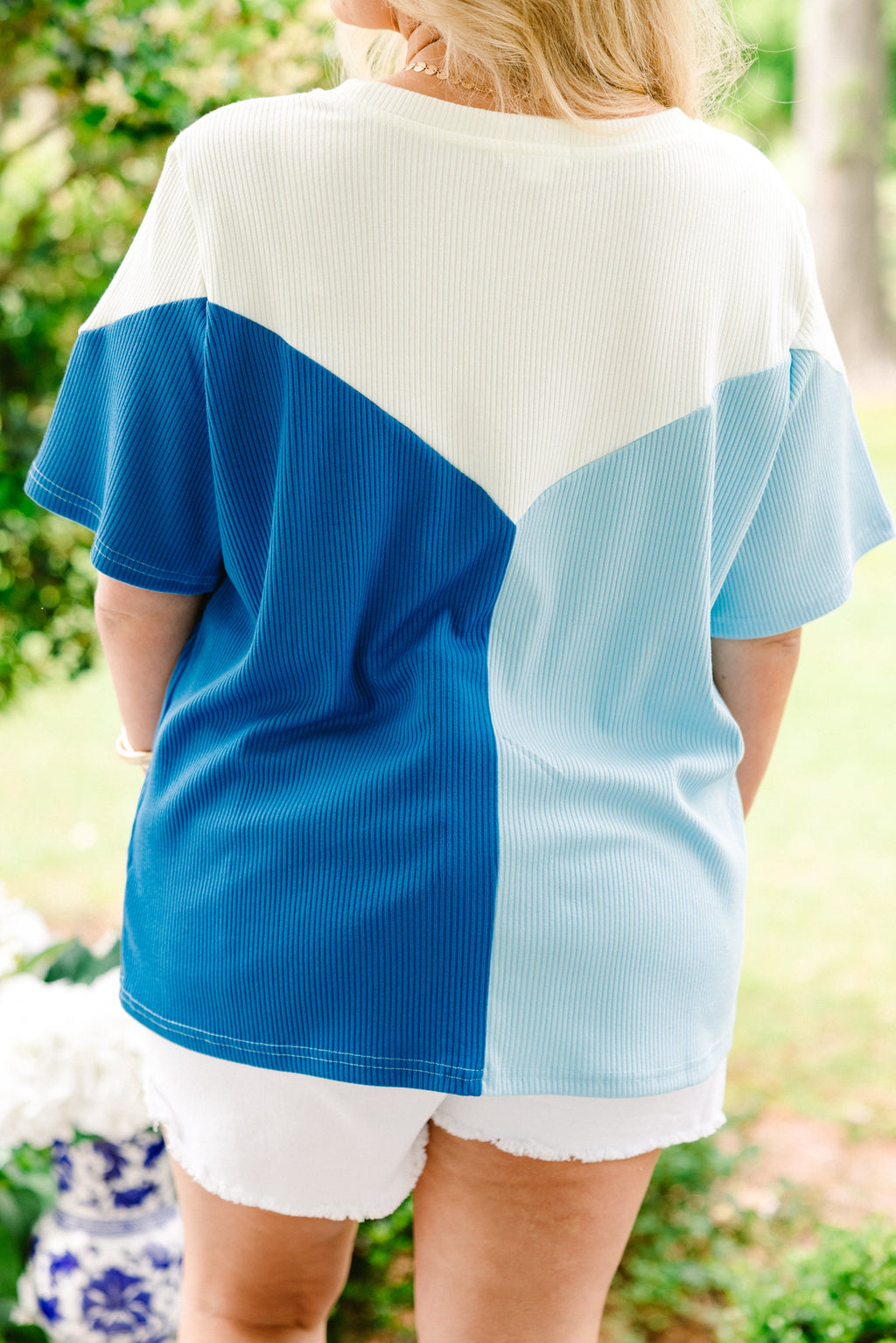 A Casual Cool Top, Blue
