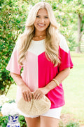 A Casual Cool Top, Pink