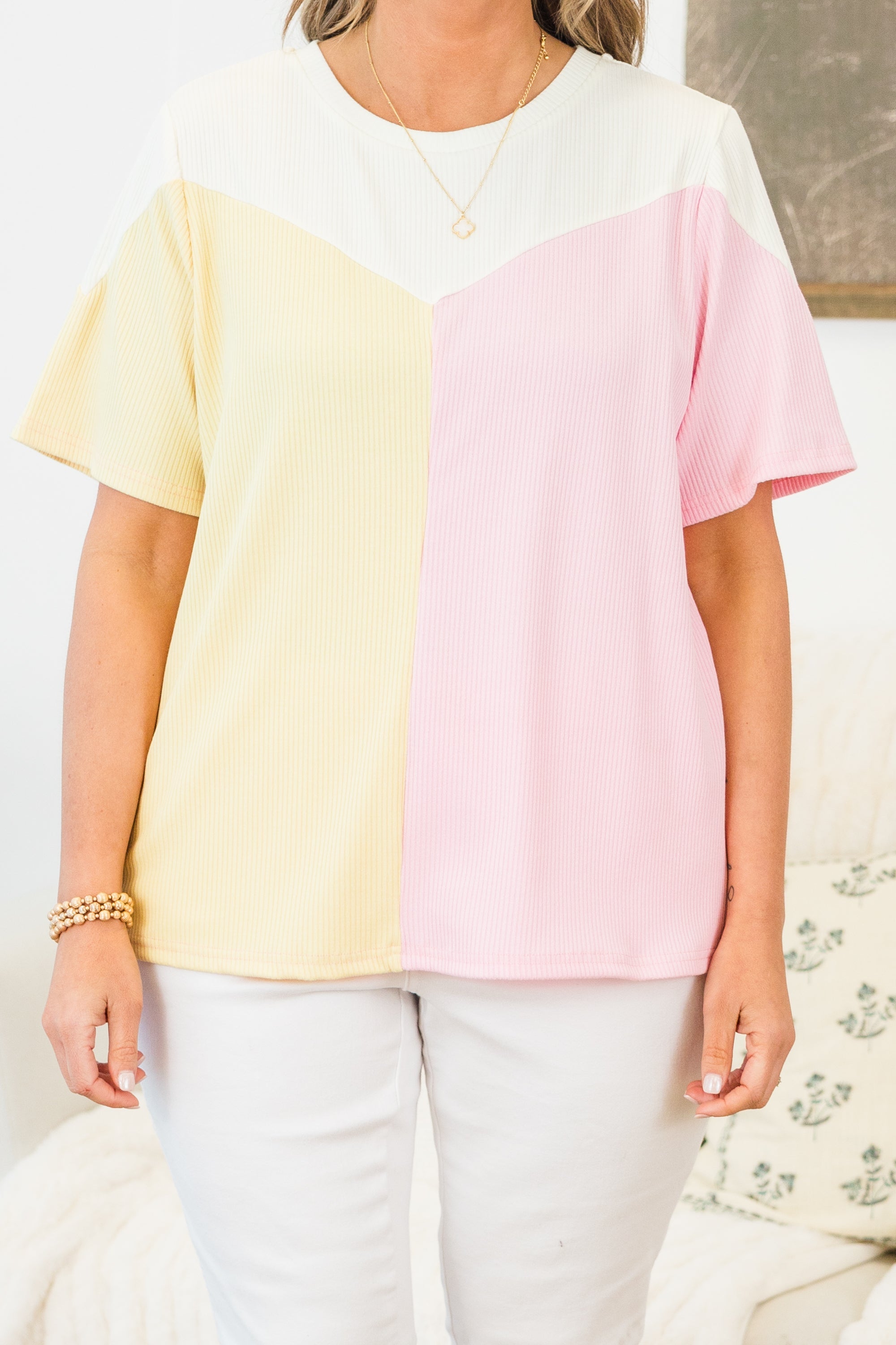 A Casual Cool Top, Yellow