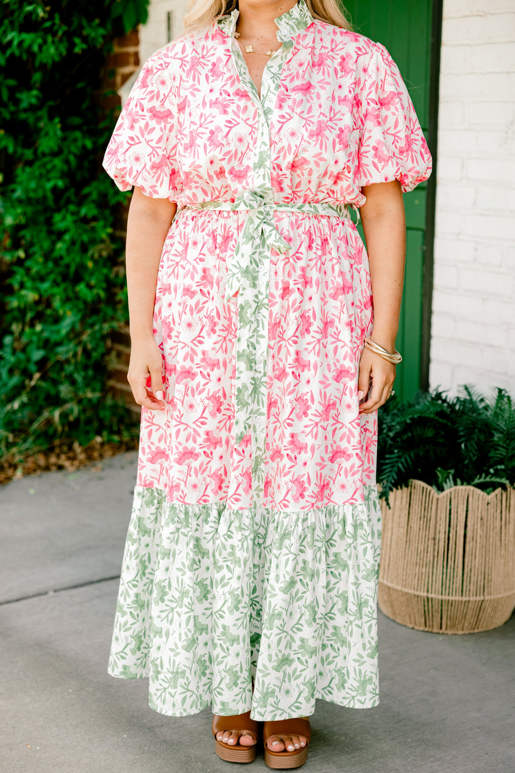 A Good Impression Dress, Pink Mix