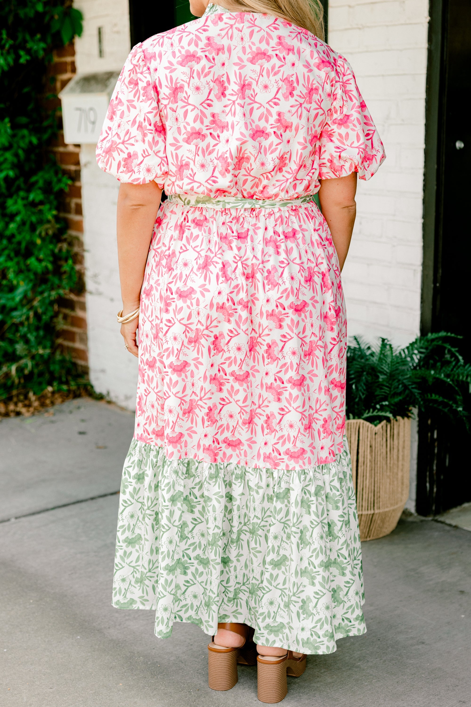 A Good Impression Dress, Pink Mix