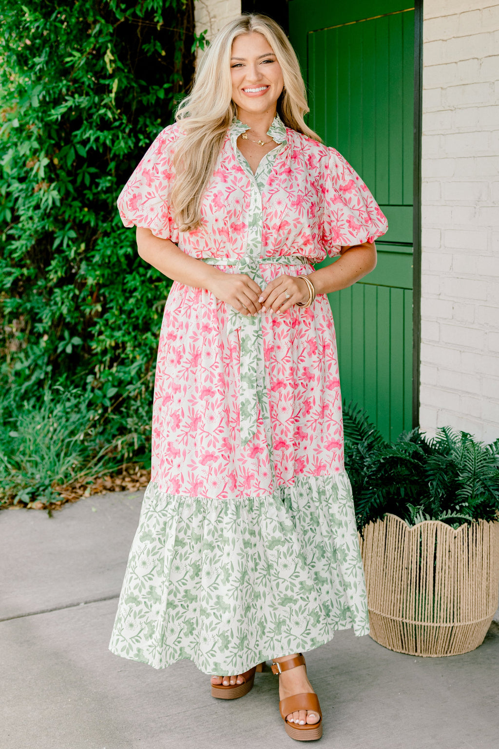 A Good Impression Dress, Pink Mix