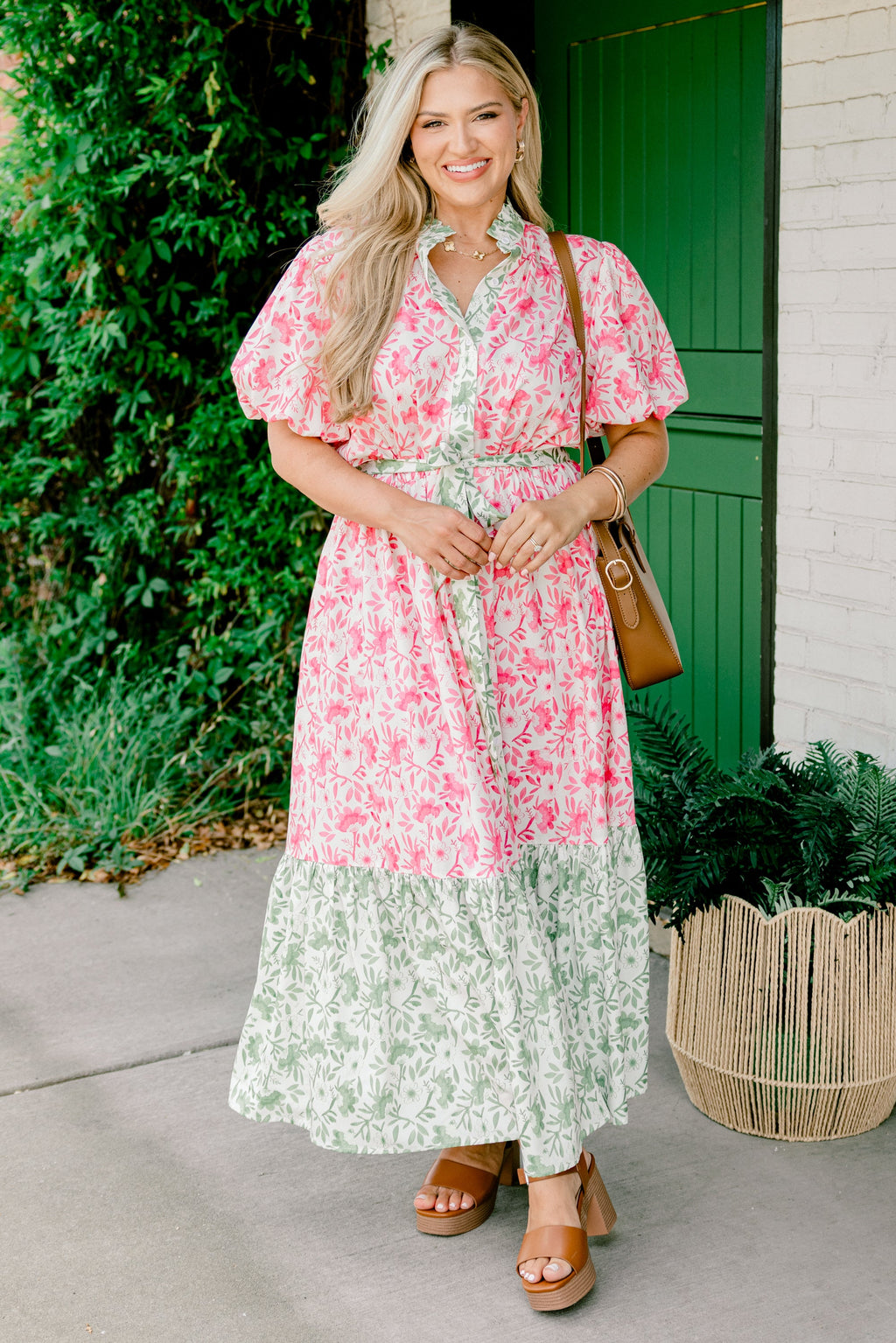 A Good Impression Dress, Pink Mix