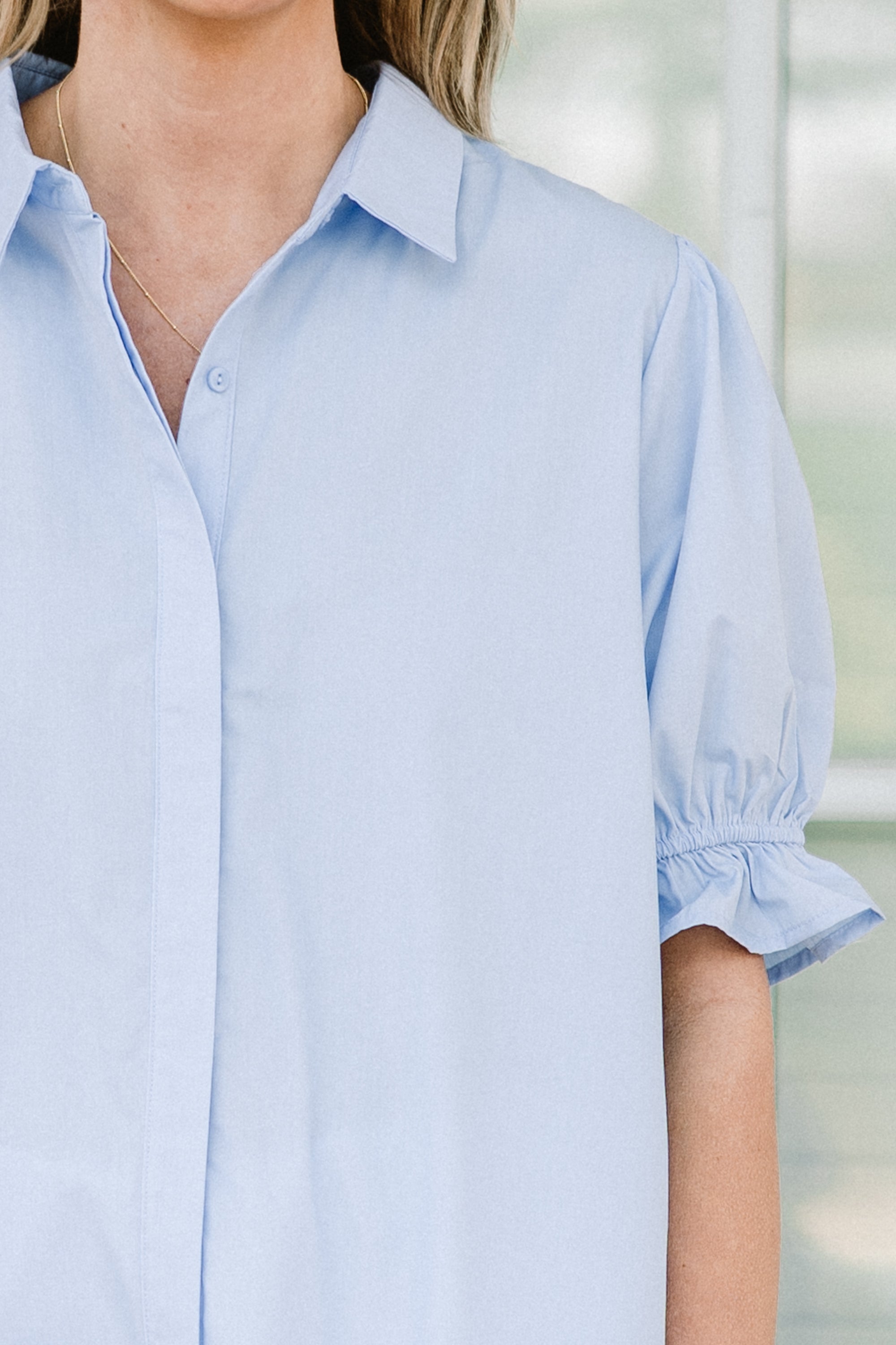 A Helping Hand Top, Blue