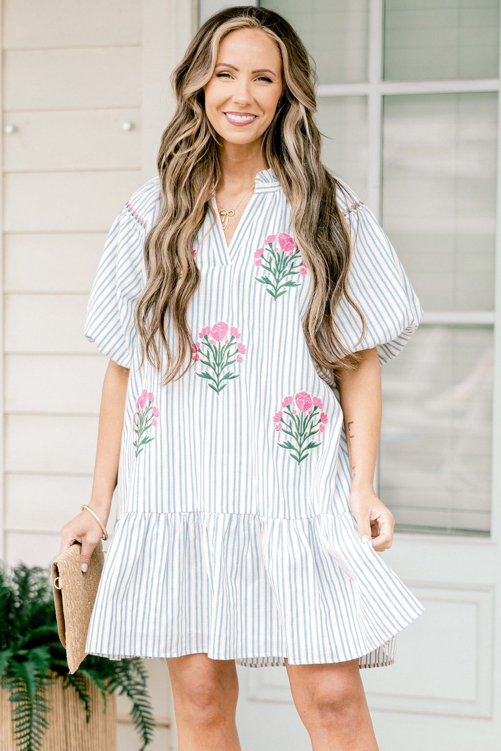 A La Mode Dress, Blue