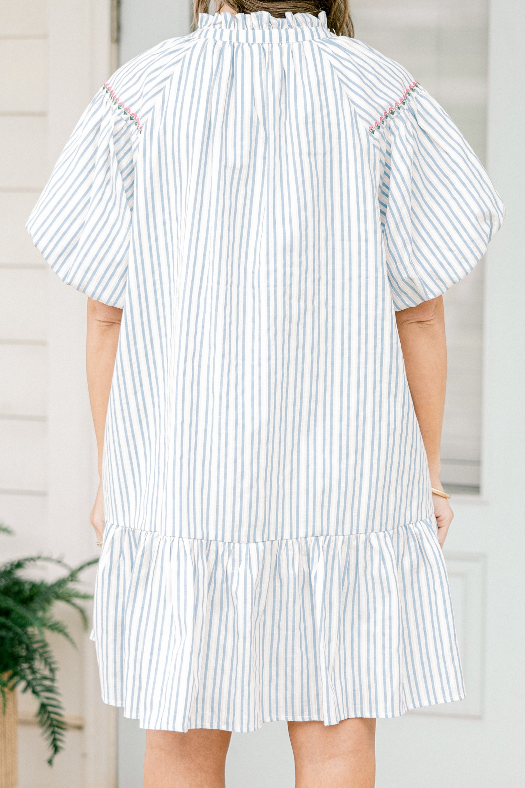 A La Mode Dress, Blue