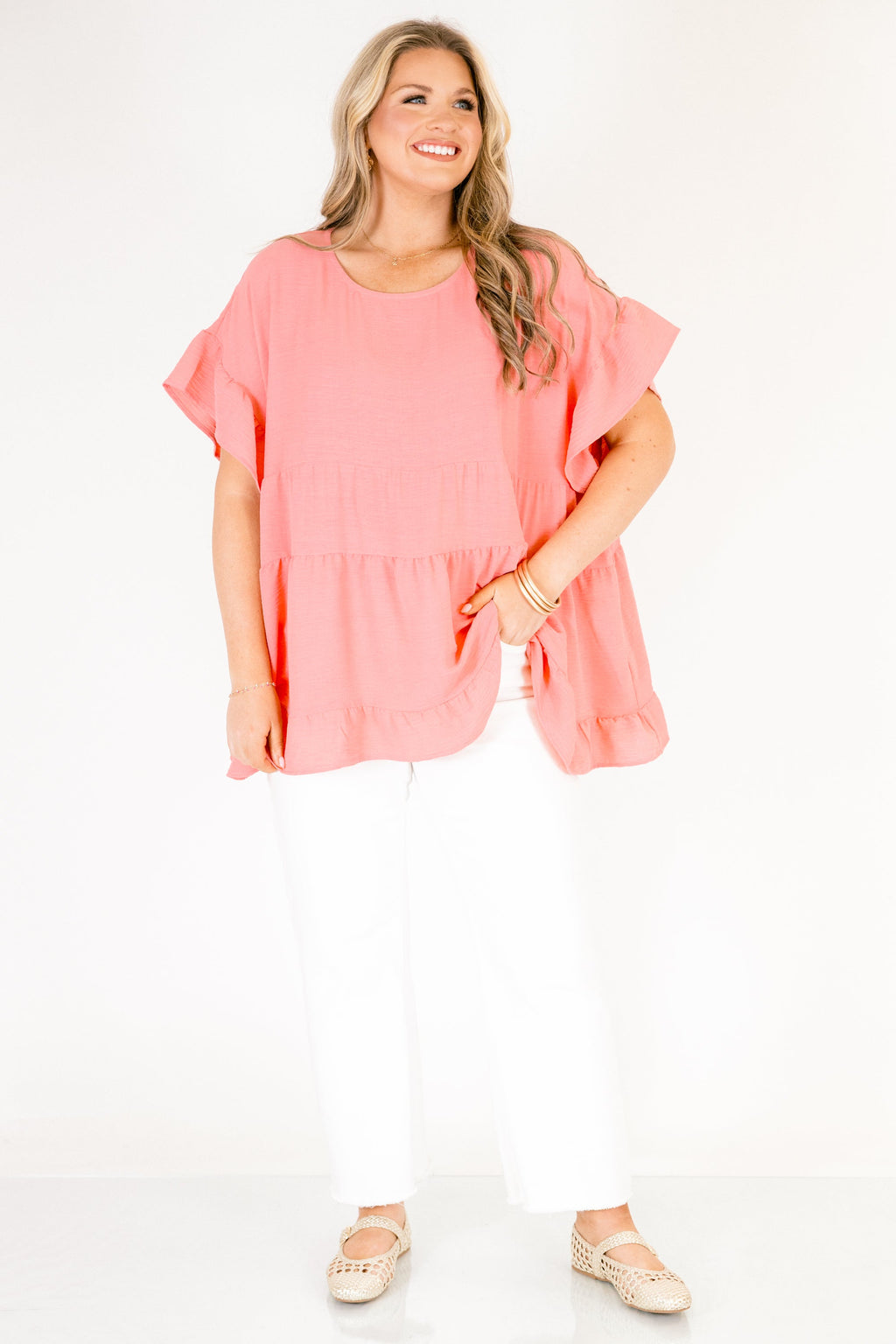 A Little Reckless Top, Pink