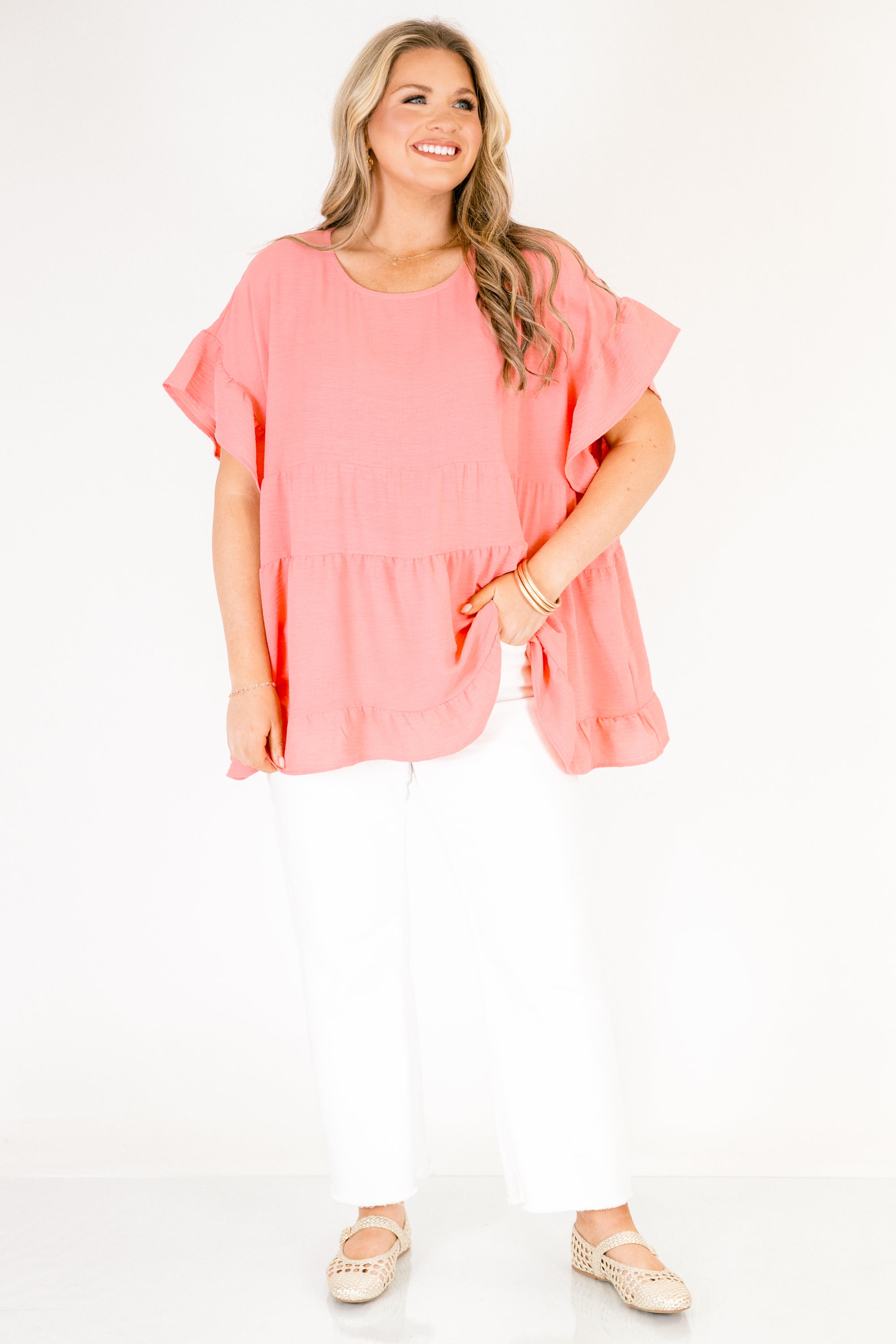 A Little Reckless Top, Pink
