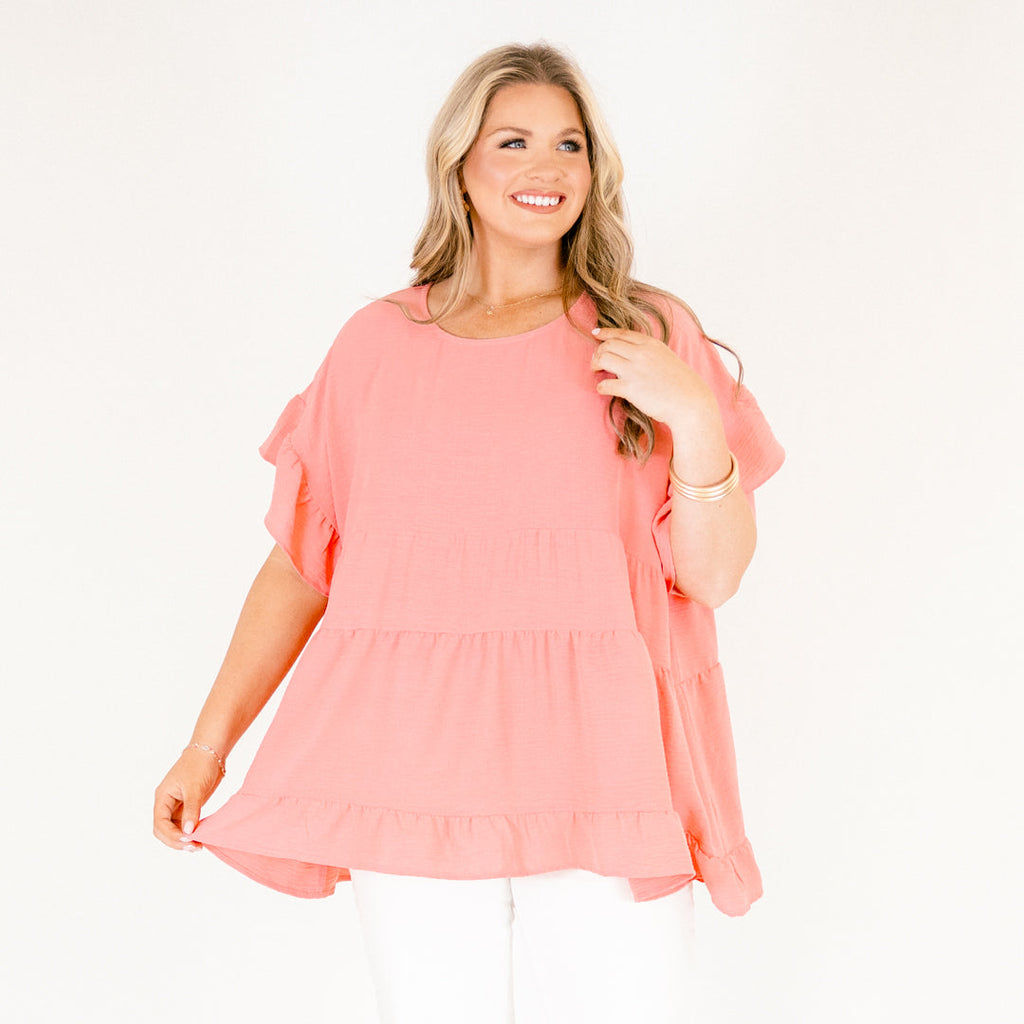 A Little Reckless Top, Pink