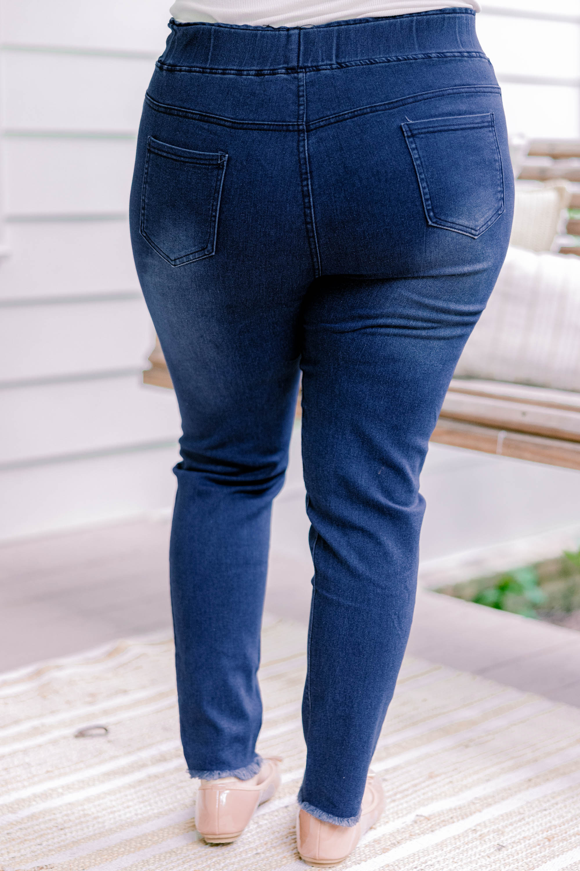 A Lovely Escape Jeggings, Blue