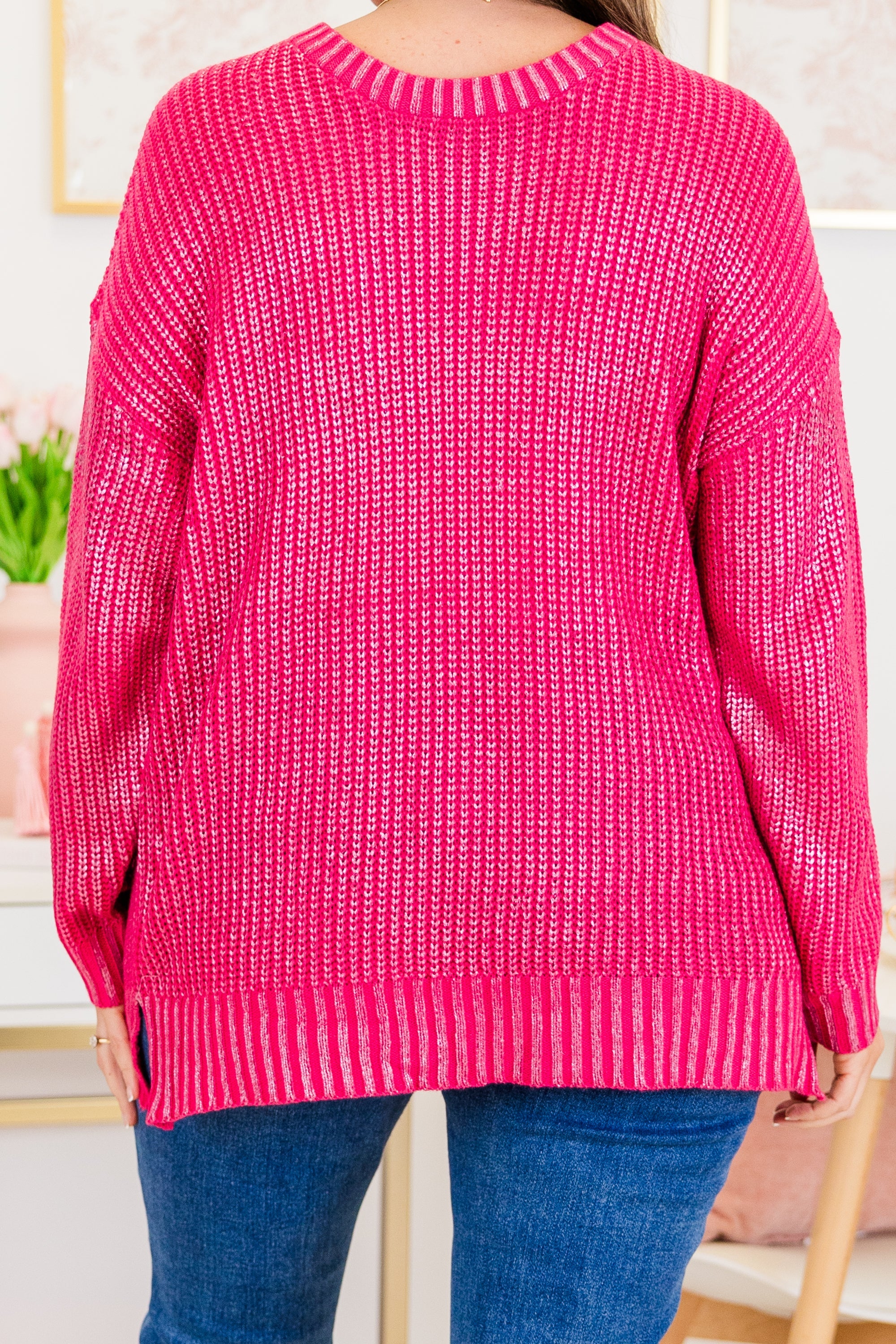 A Lovely Wish Sweater, Pink