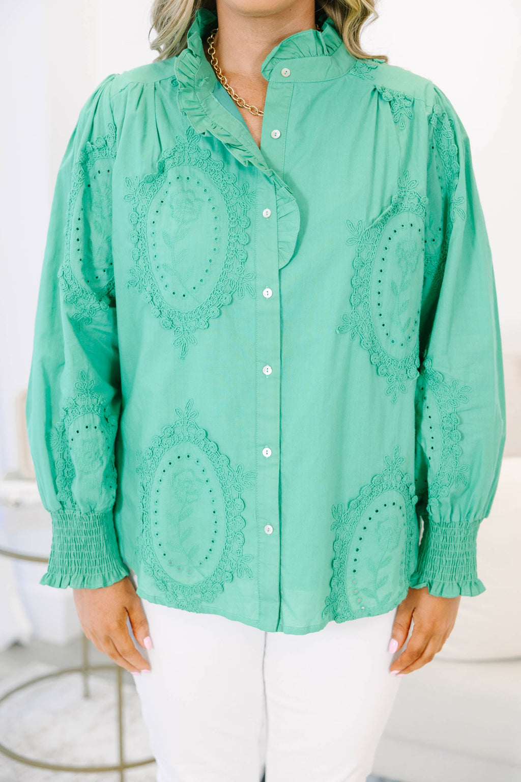A Moment Like This Top, Kelly Green