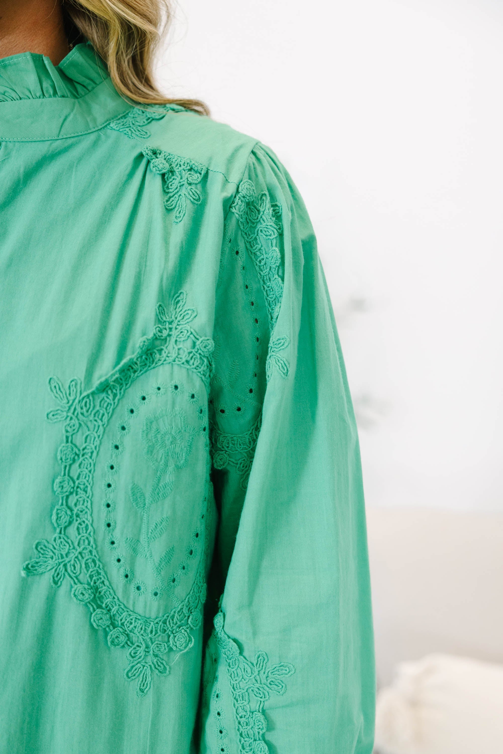 A Moment Like This Top, Kelly Green