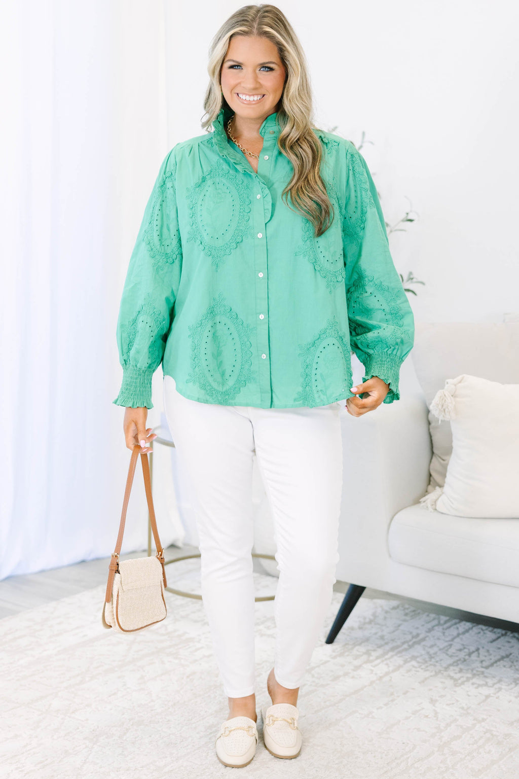 A Moment Like This Top, Kelly Green