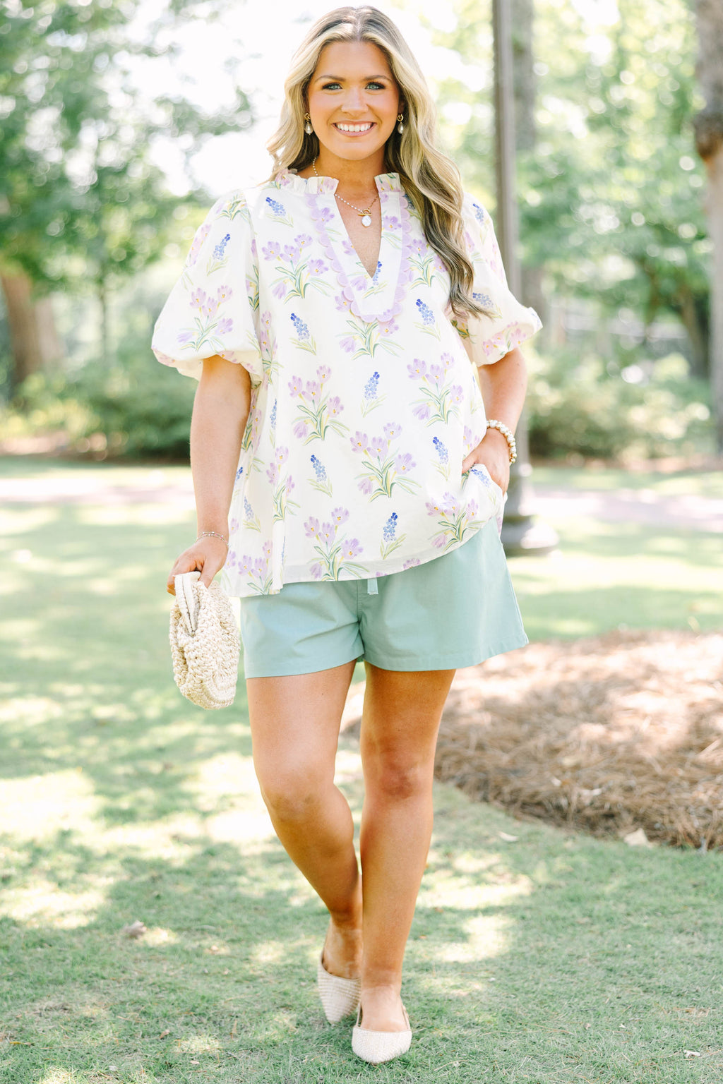 A New Day Top, Cream