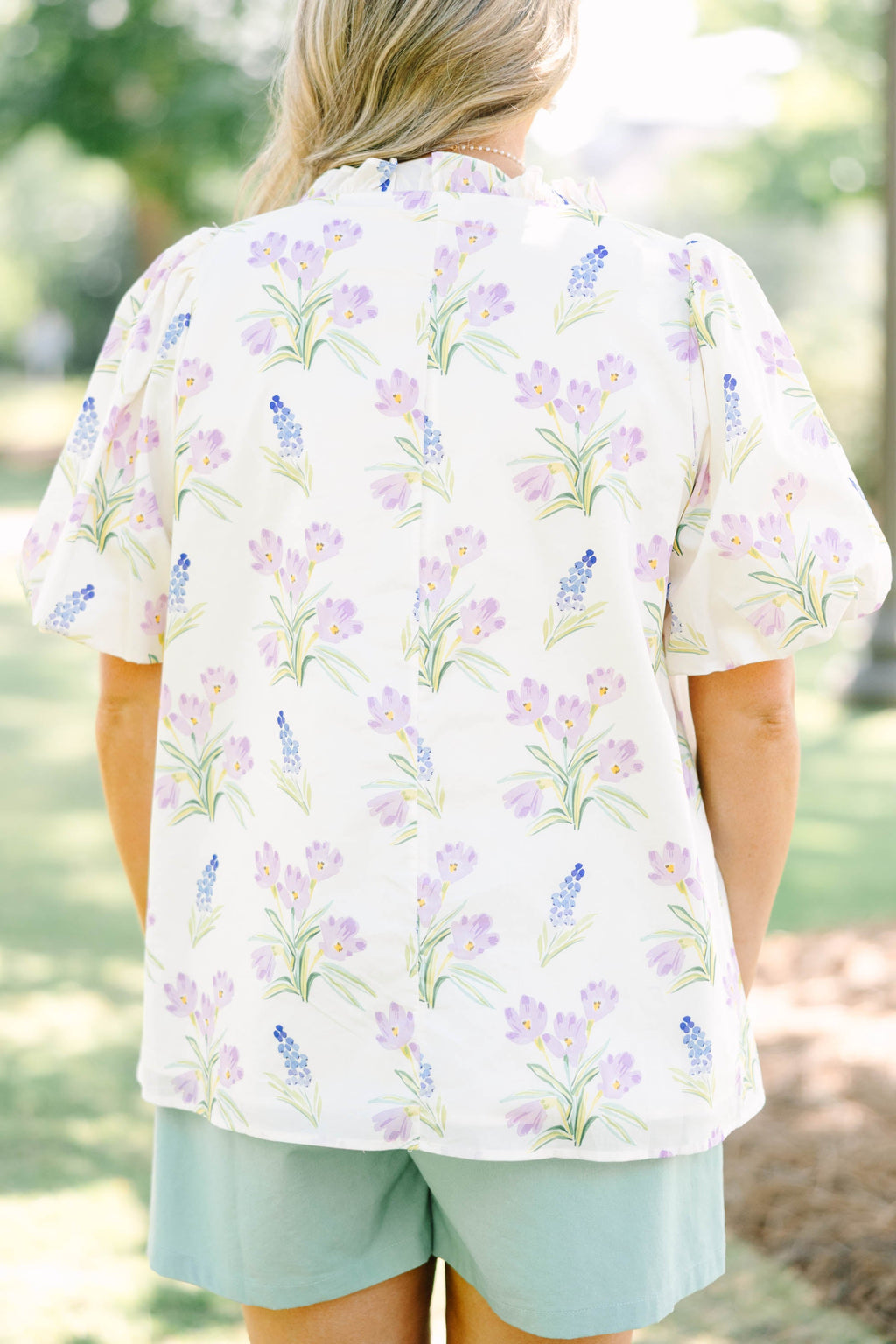 A New Day Top, Cream