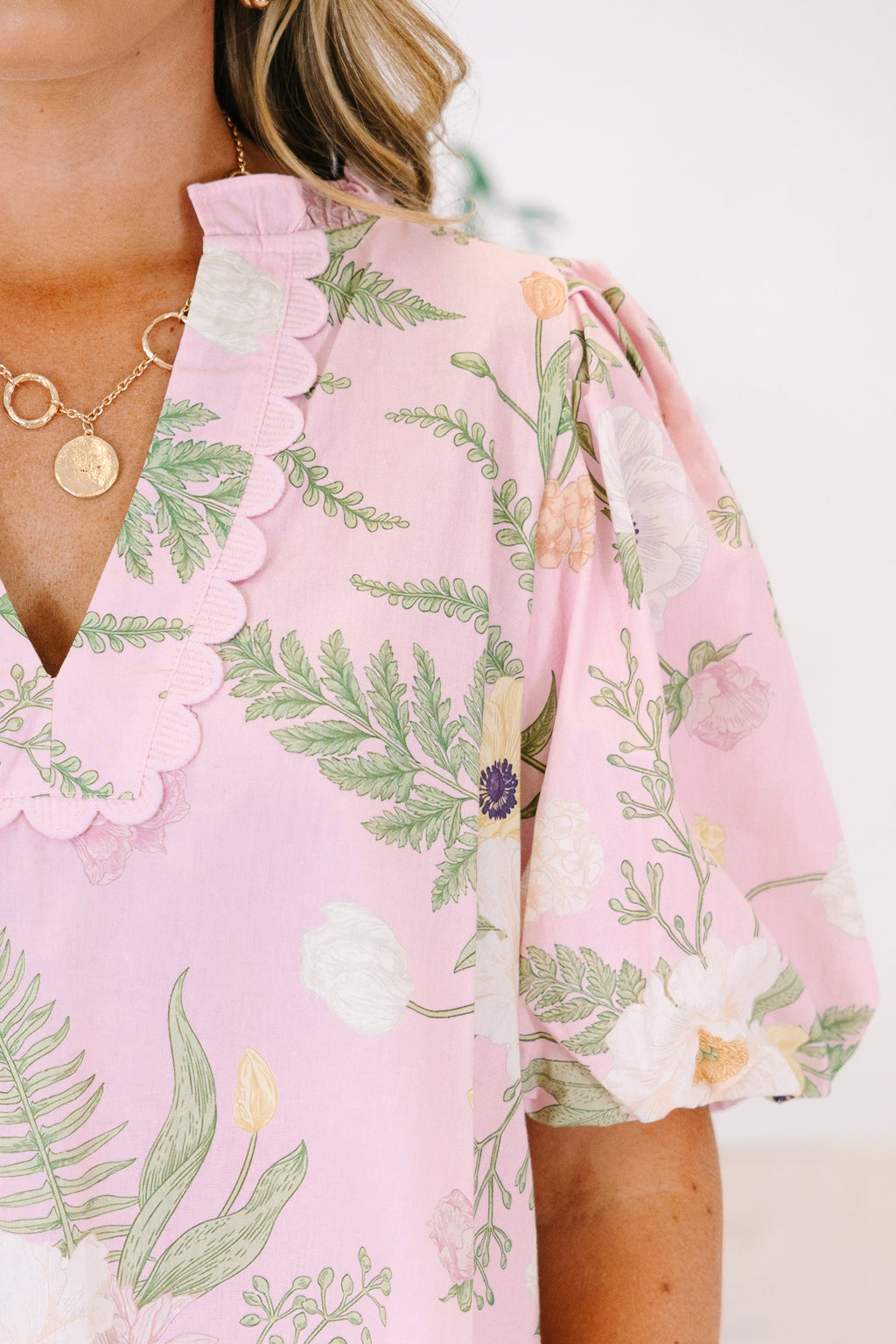 A New Day Top, Light Pink