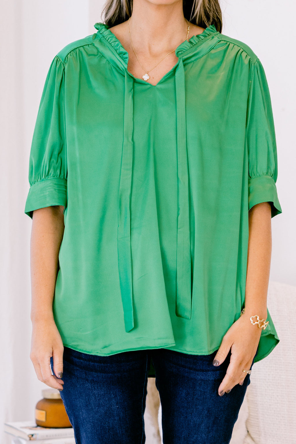 A New POV Top, Green