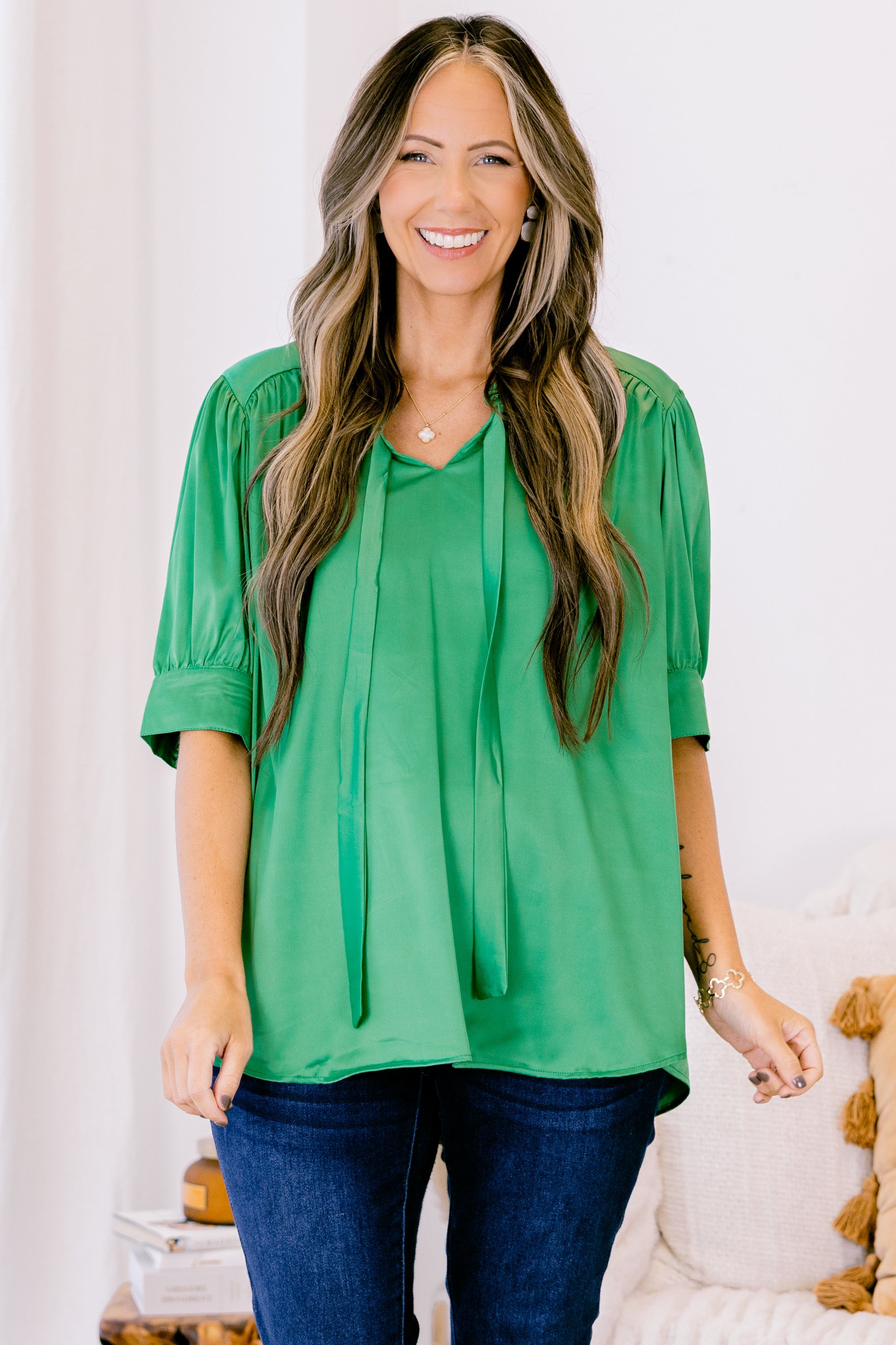 A New POV Top, Green
