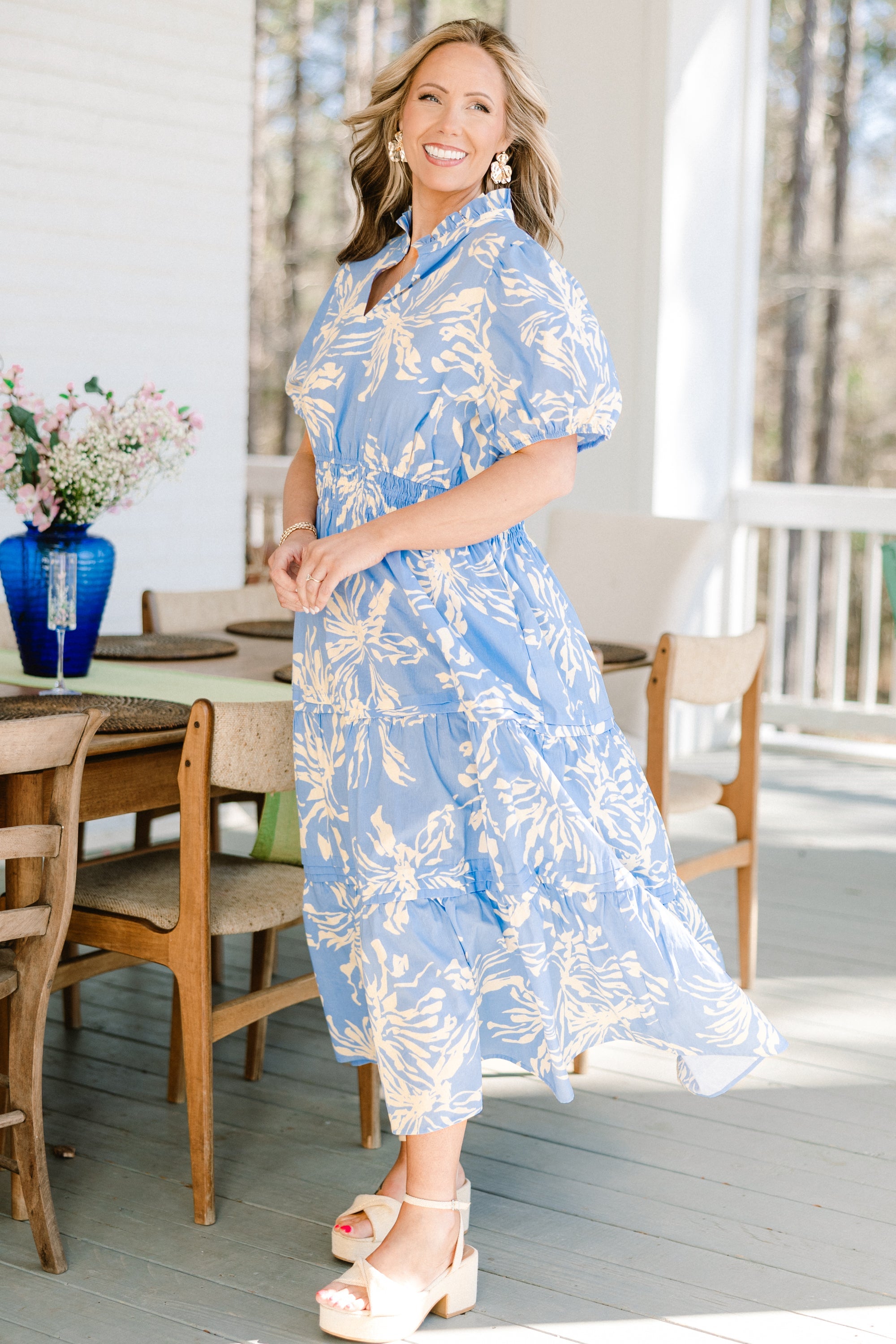 The Lily's Secret Maxi Dress, Blue