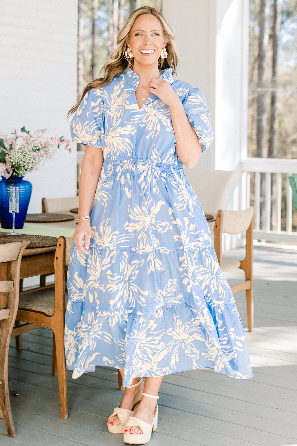 The Lily's Secret Maxi Dress, Blue