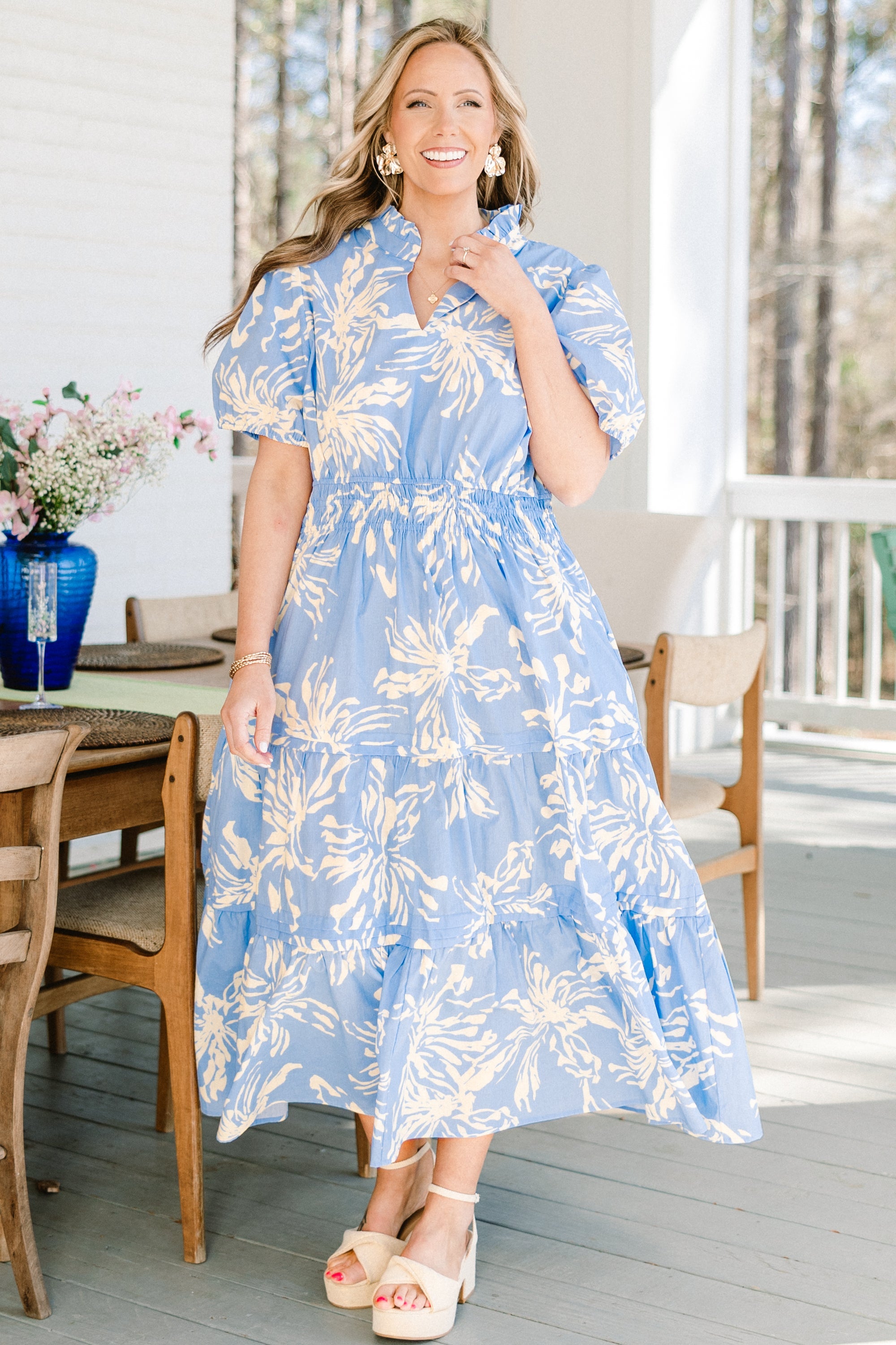 The Lily's Secret Maxi Dress, Blue