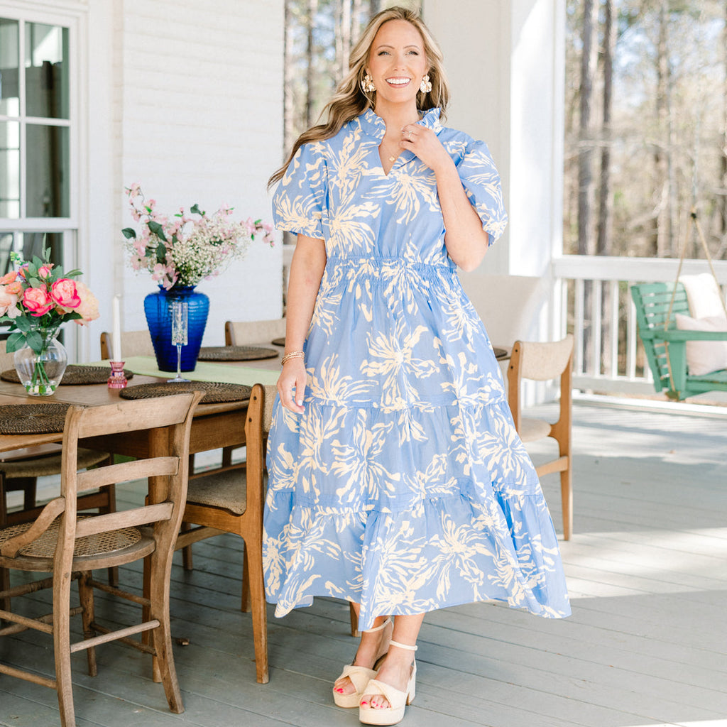 The Lily's Secret Maxi Dress, Blue