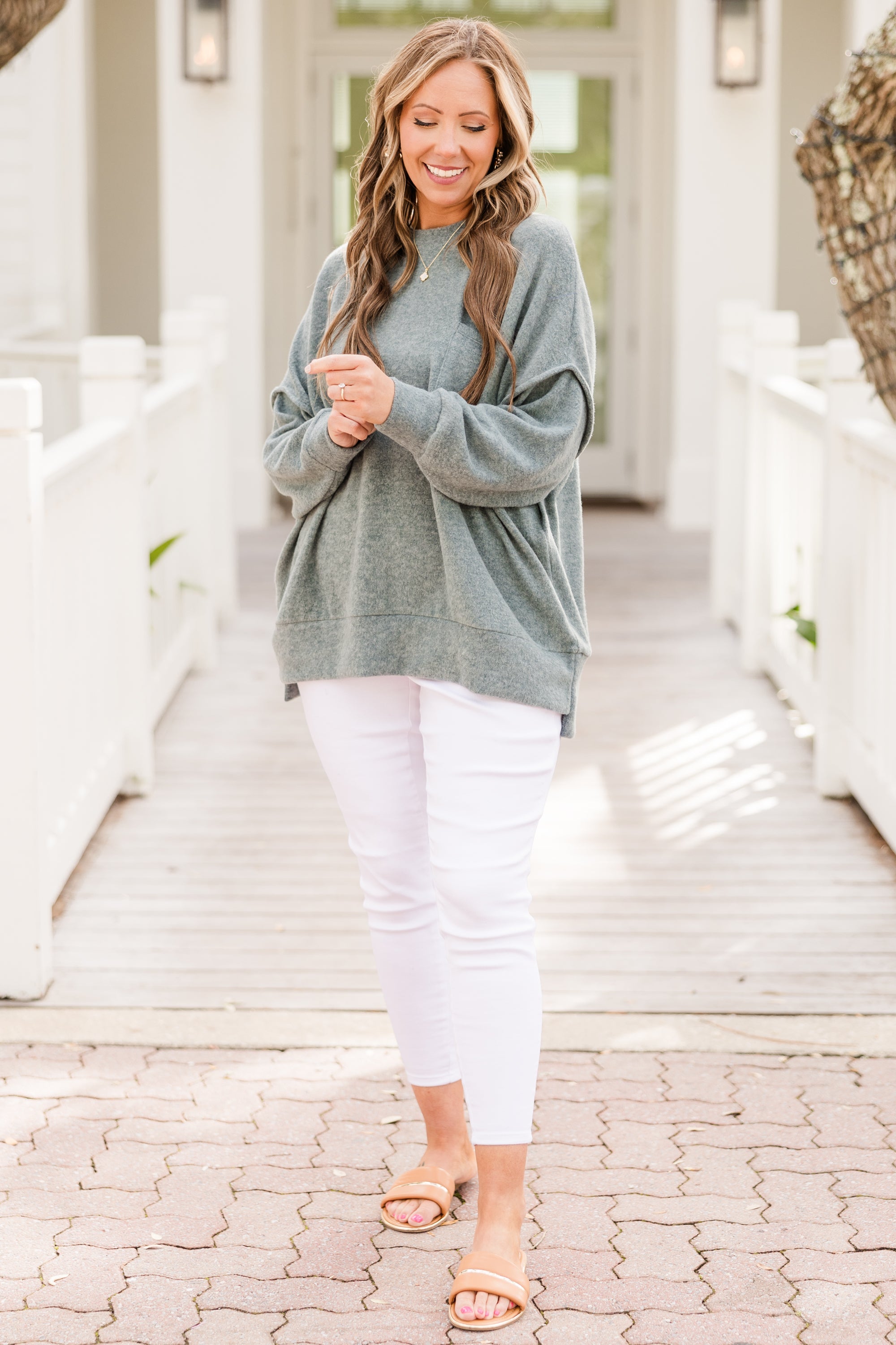 Just Take A Break Sweater, Ash Jade