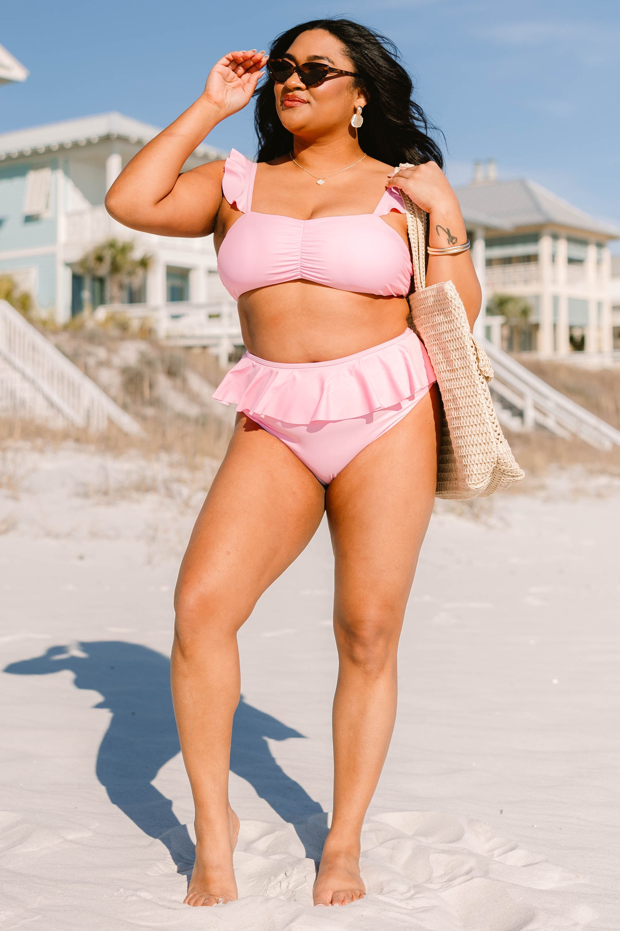 Sugar Sands Swim Bottom, Pink