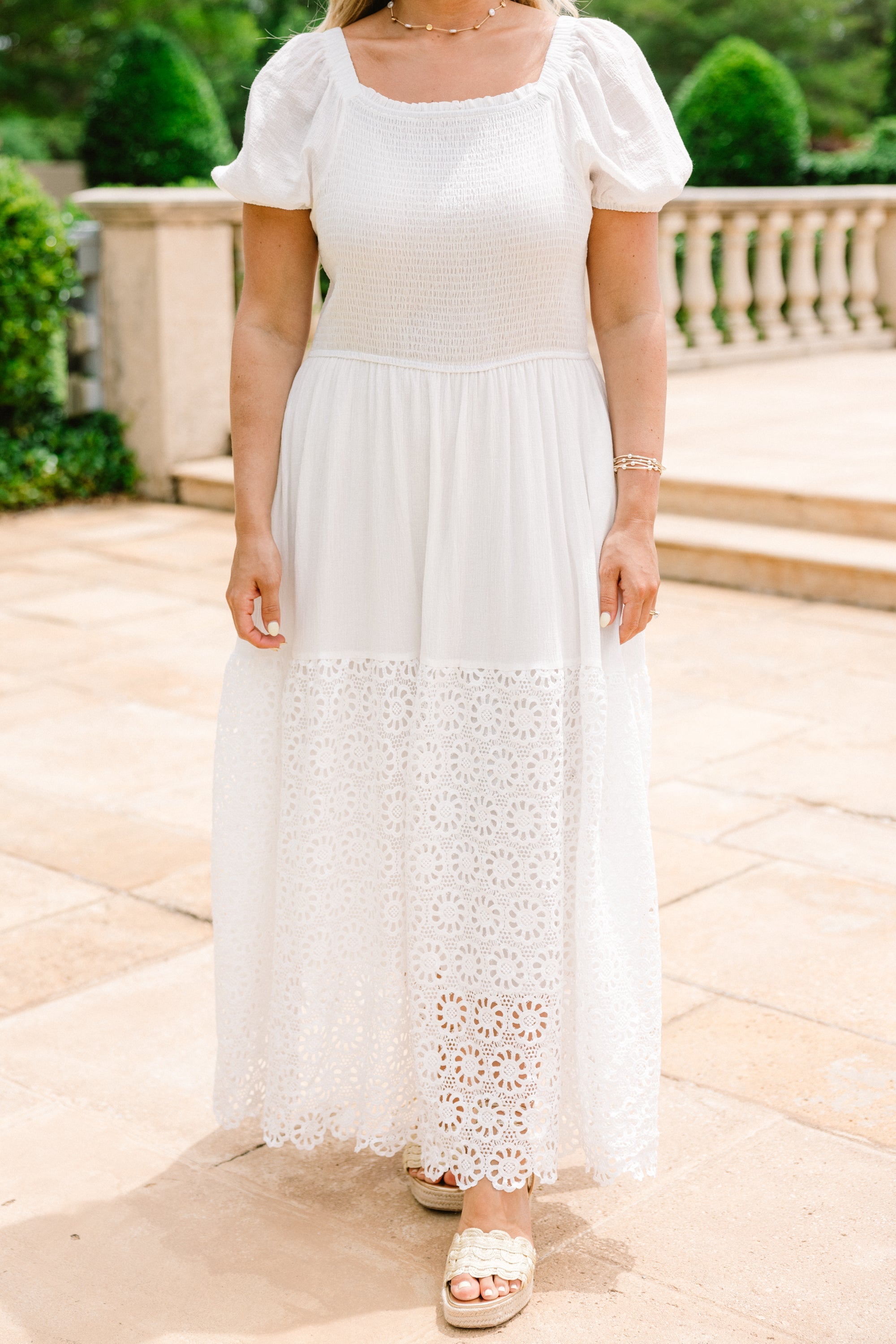 A Part Of This Dress, White