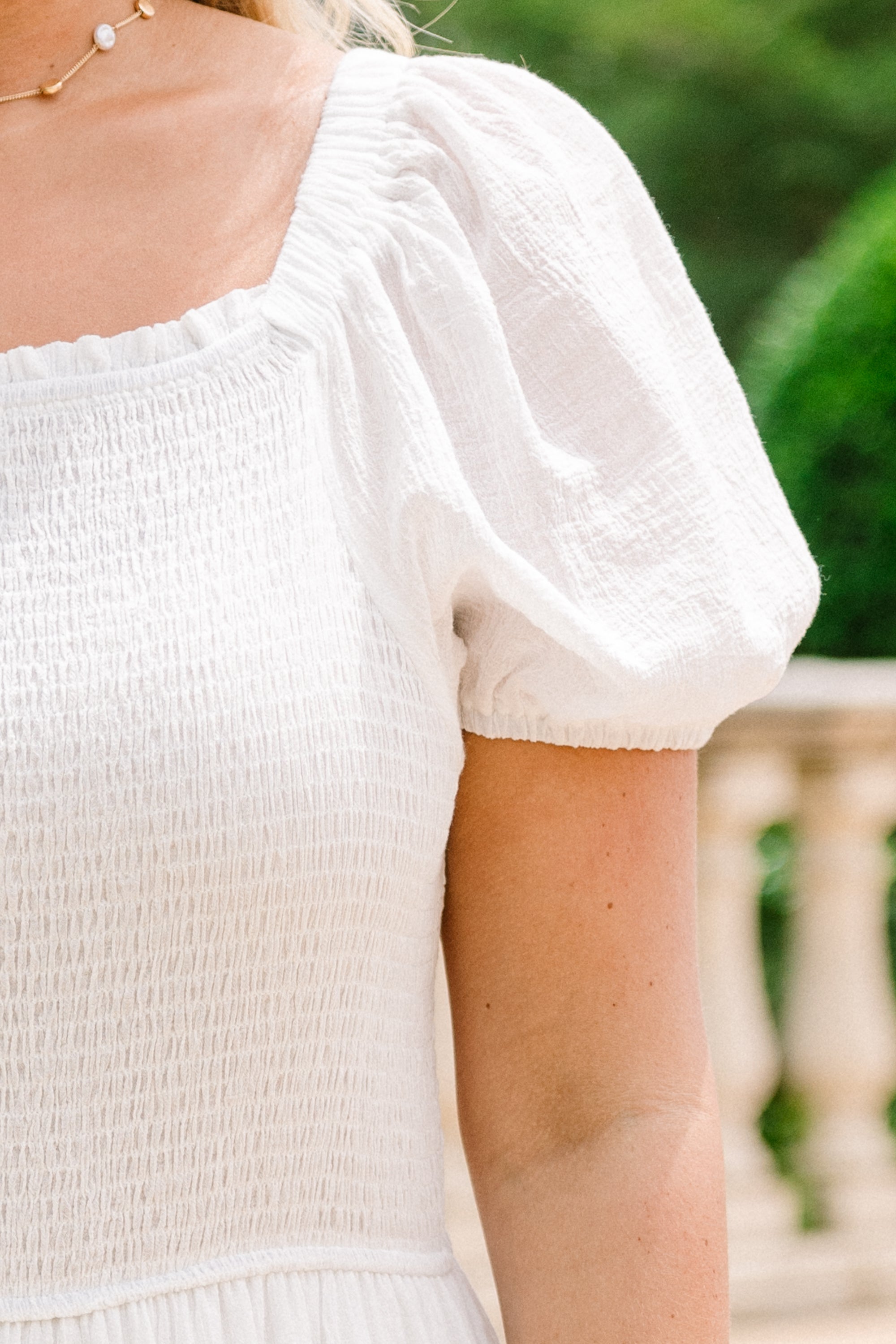 A Part Of This Dress, White