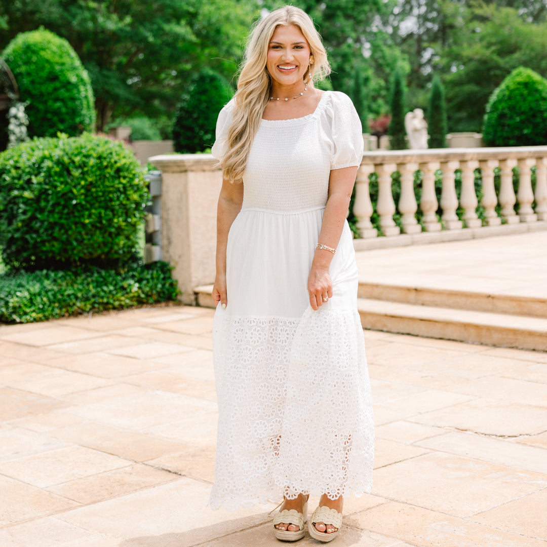A Part Of This Dress, White
