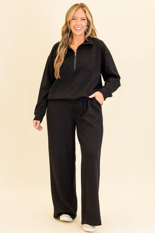 A Power Play Pants, Black