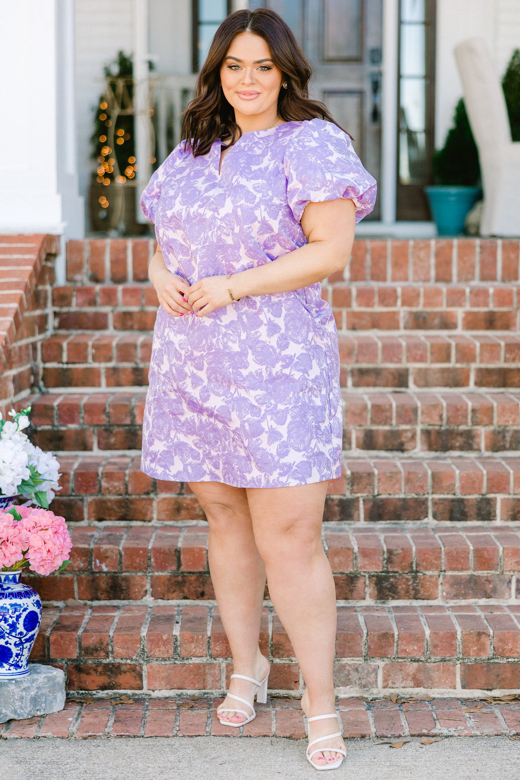 A Springtime Waltz Dress, Purple