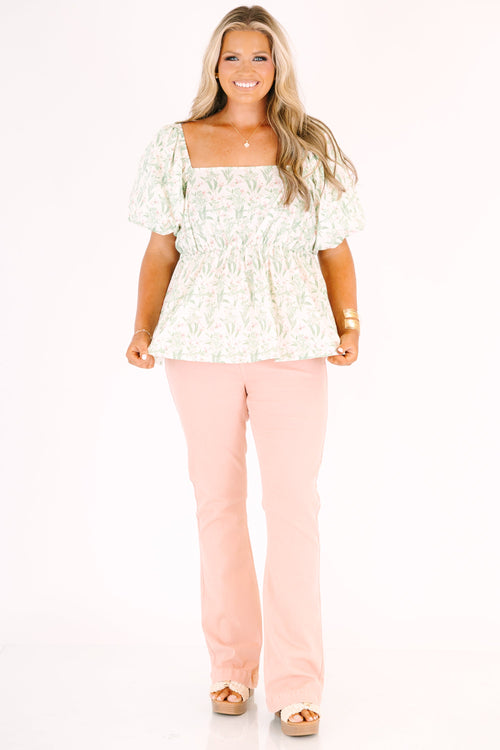 A Walk To Remember Jeggings, Rose
