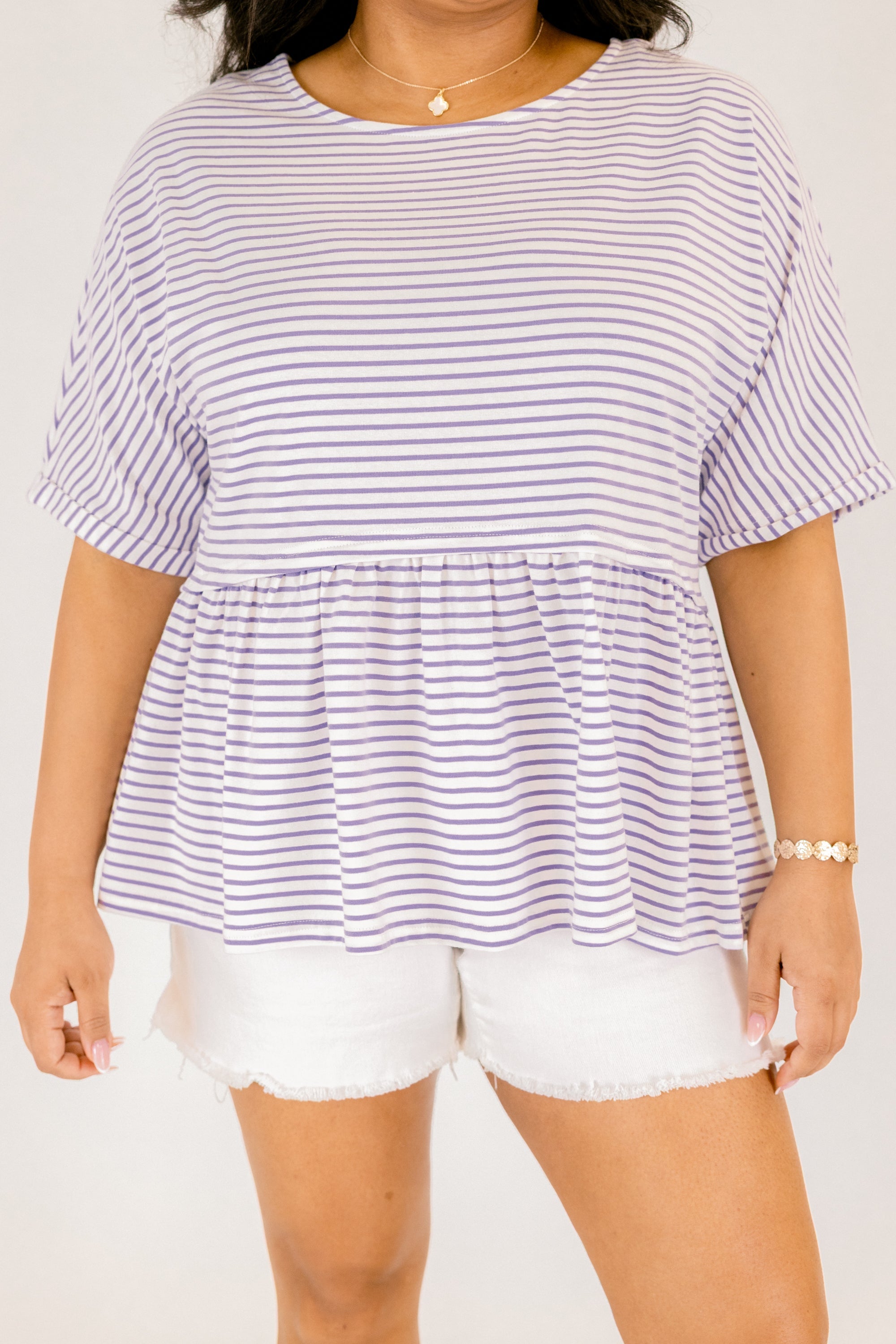 A Welcoming Smile Top, Lavender