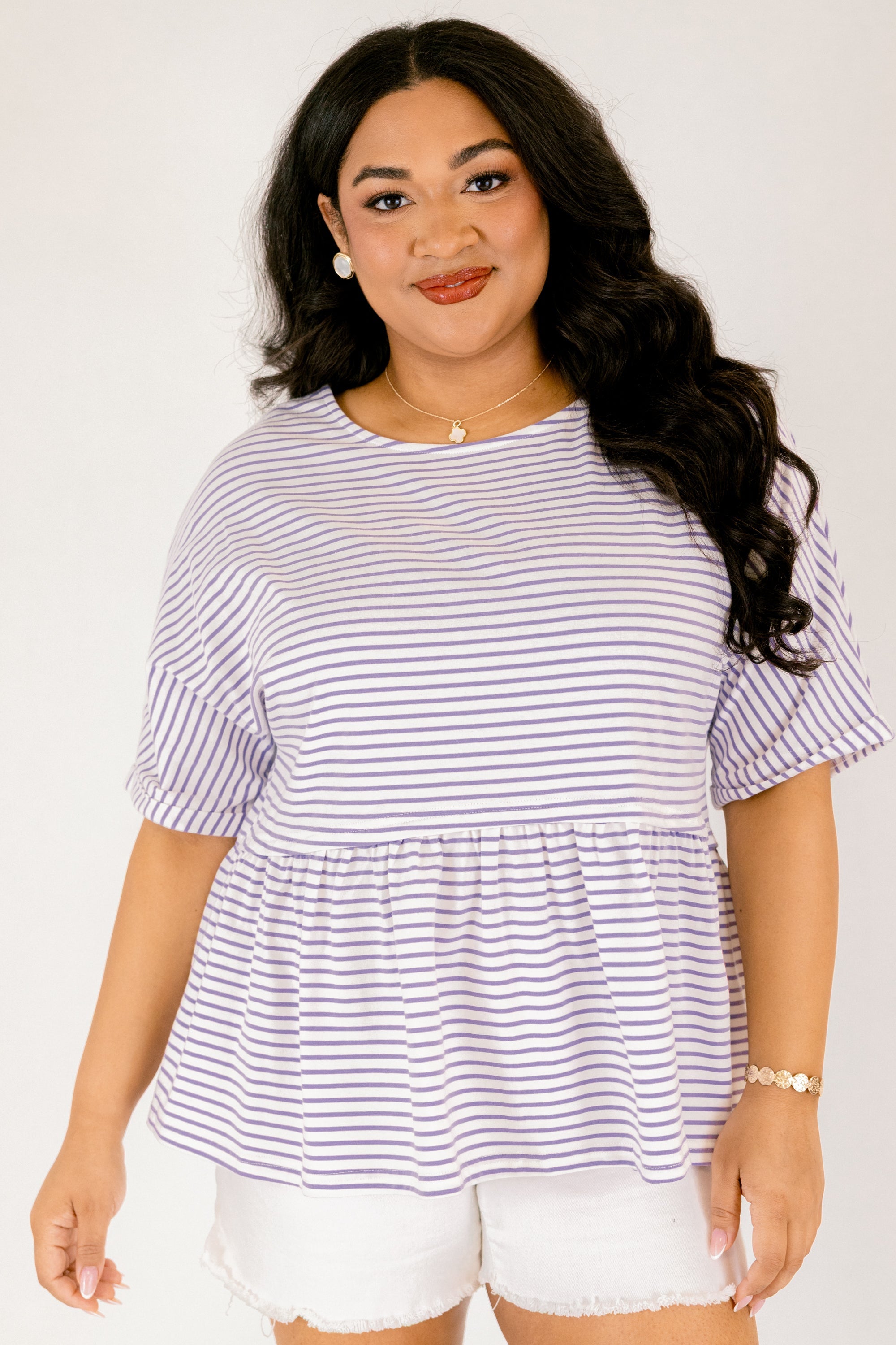 A Welcoming Smile Top, Lavender