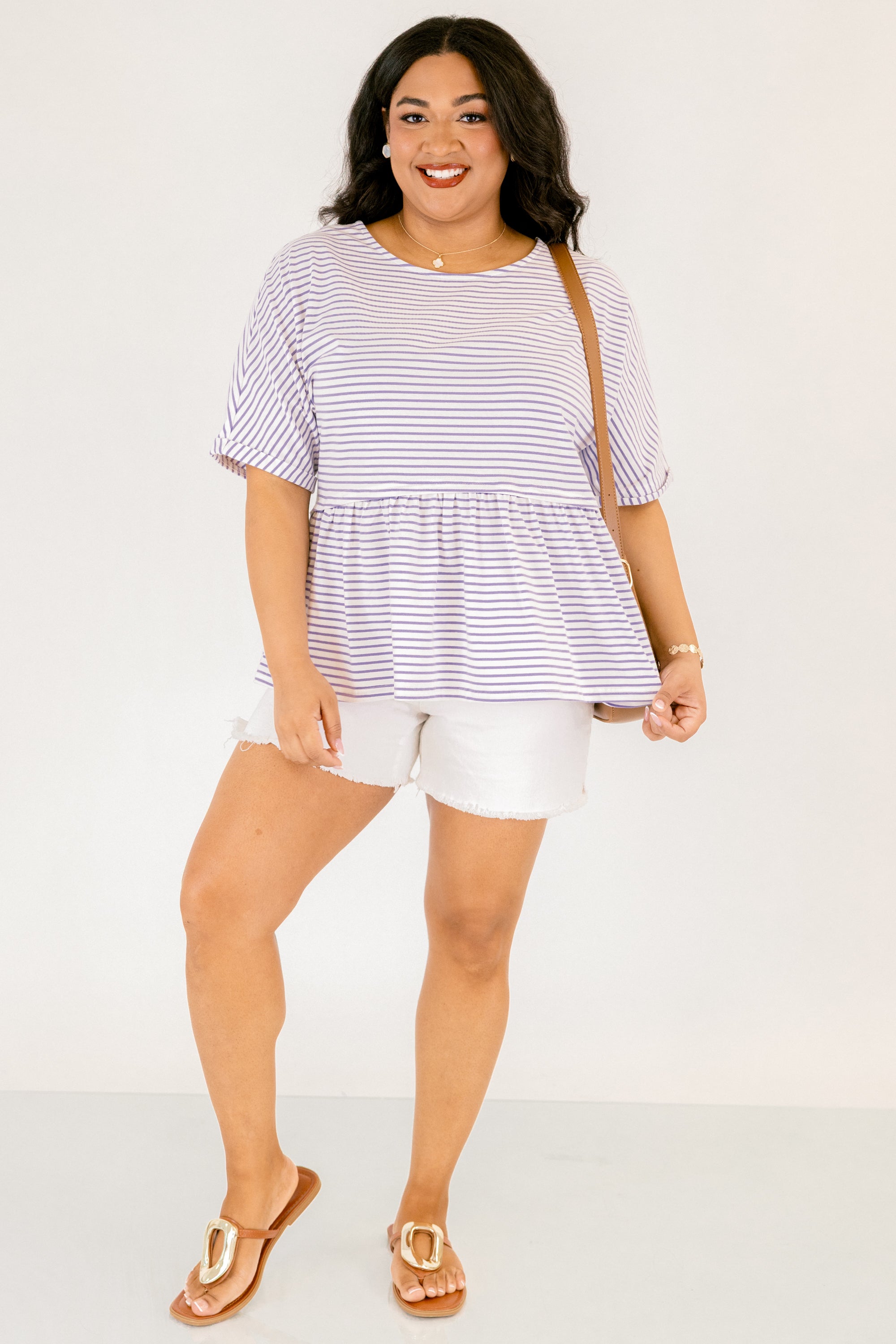 A Welcoming Smile Top, Lavender